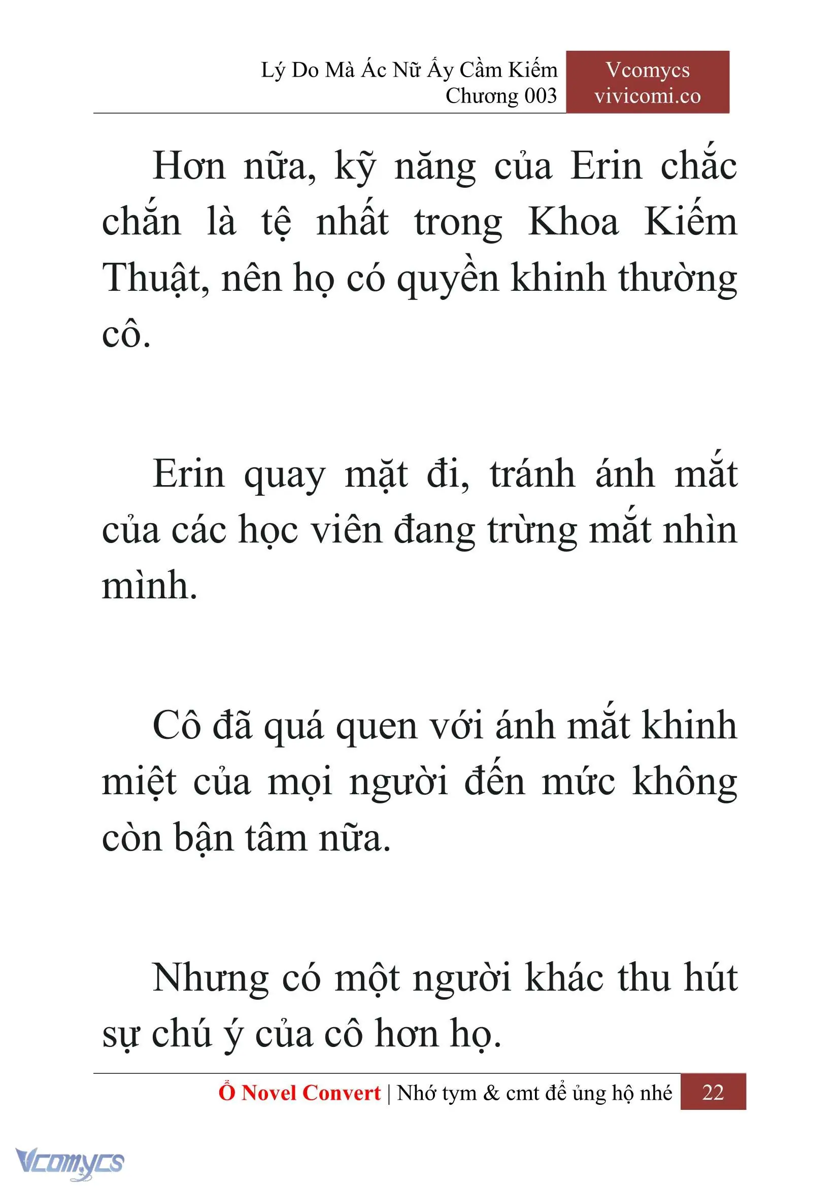 [Novel] Lý Do Mà Ác Nữ Ấy Cầm Kiếm Chapter 3 - Trang 25