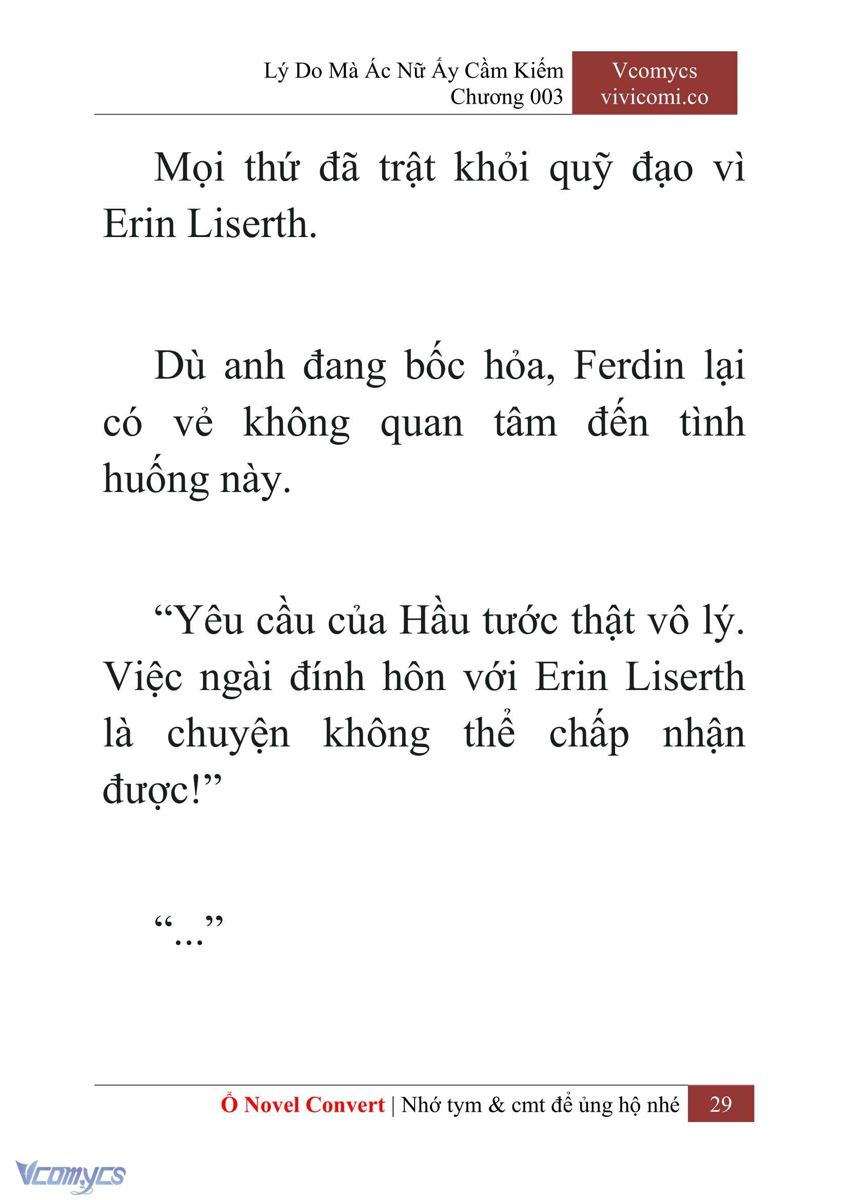 [Novel] Lý Do Mà Ác Nữ Ấy Cầm Kiếm Chapter 3 - Trang 32