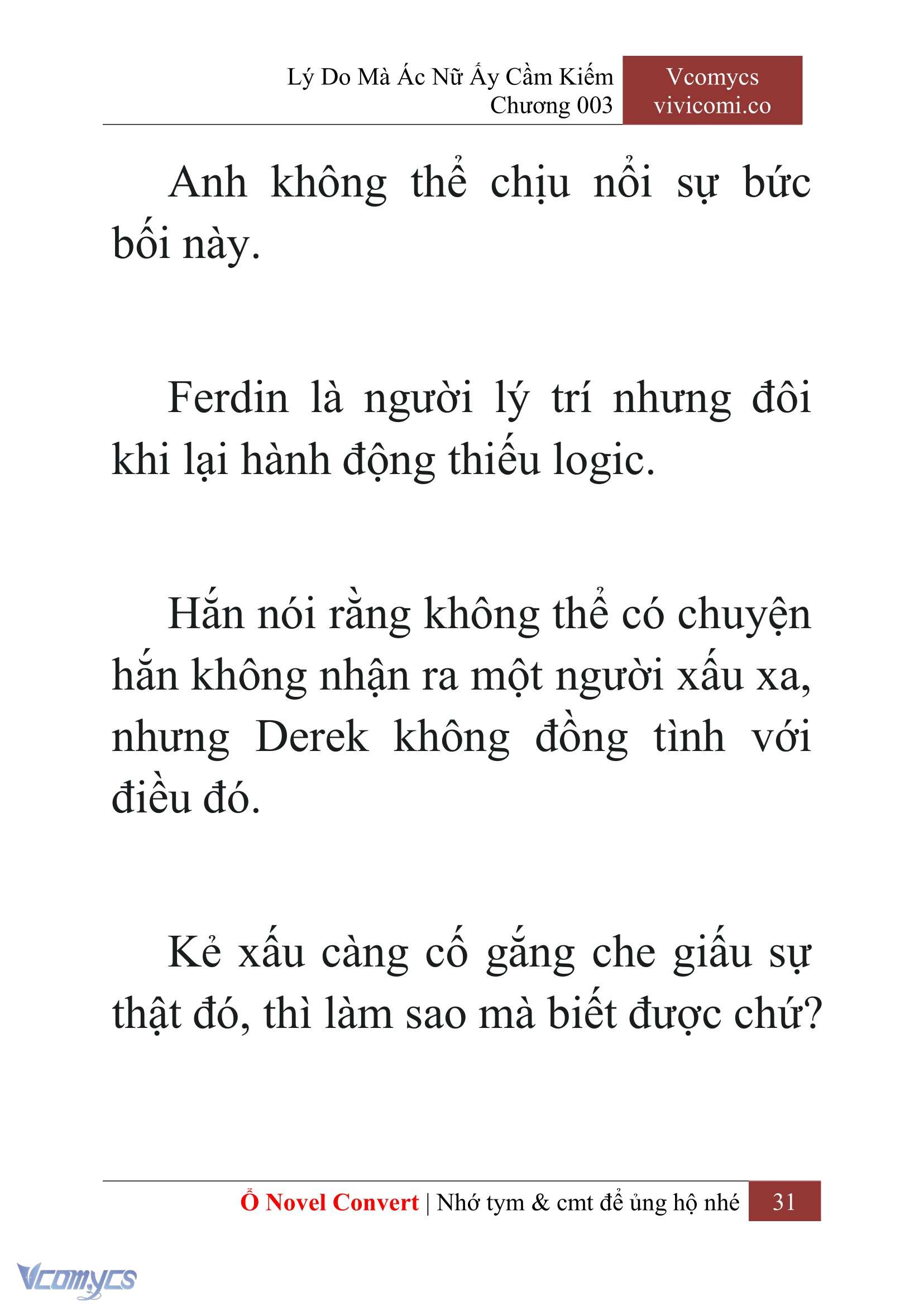 [Novel] Lý Do Mà Ác Nữ Ấy Cầm Kiếm Chapter 3 - Trang 34