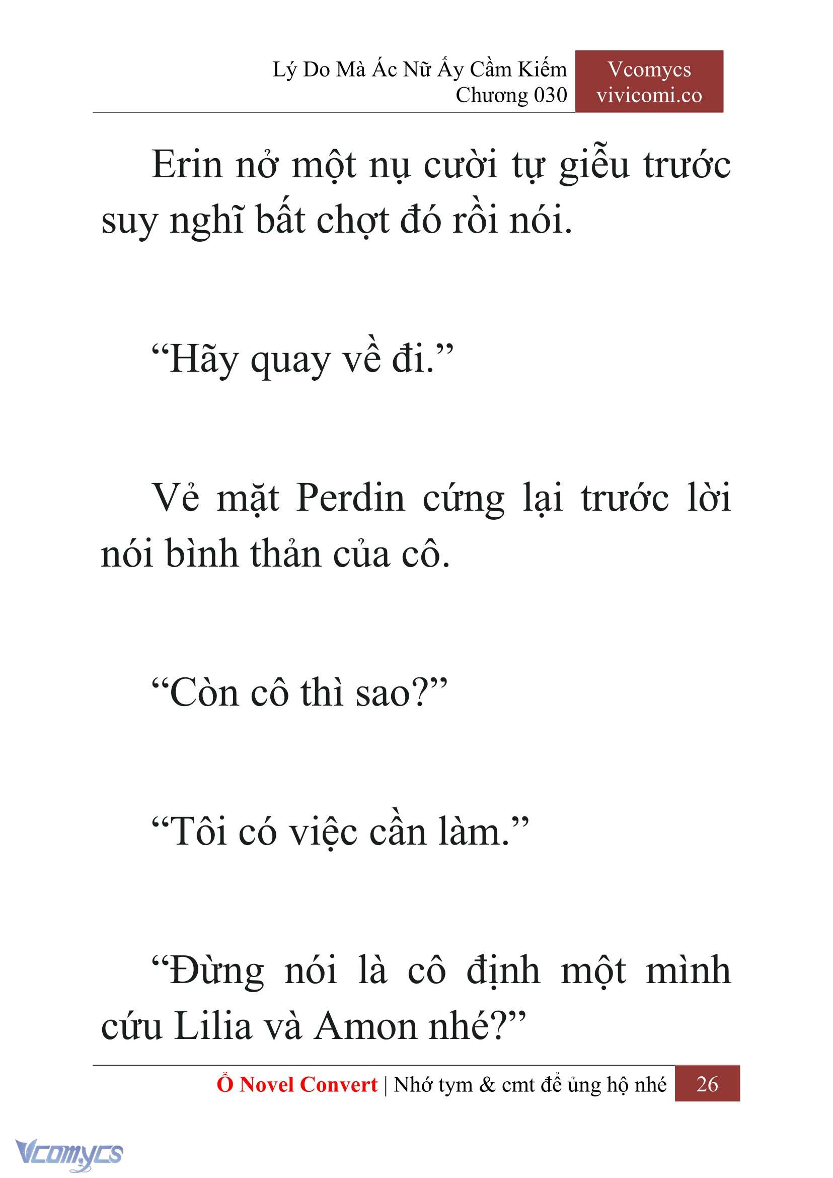 [Novel] Lý Do Mà Ác Nữ Ấy Cầm Kiếm Chapter 30 - Trang 29