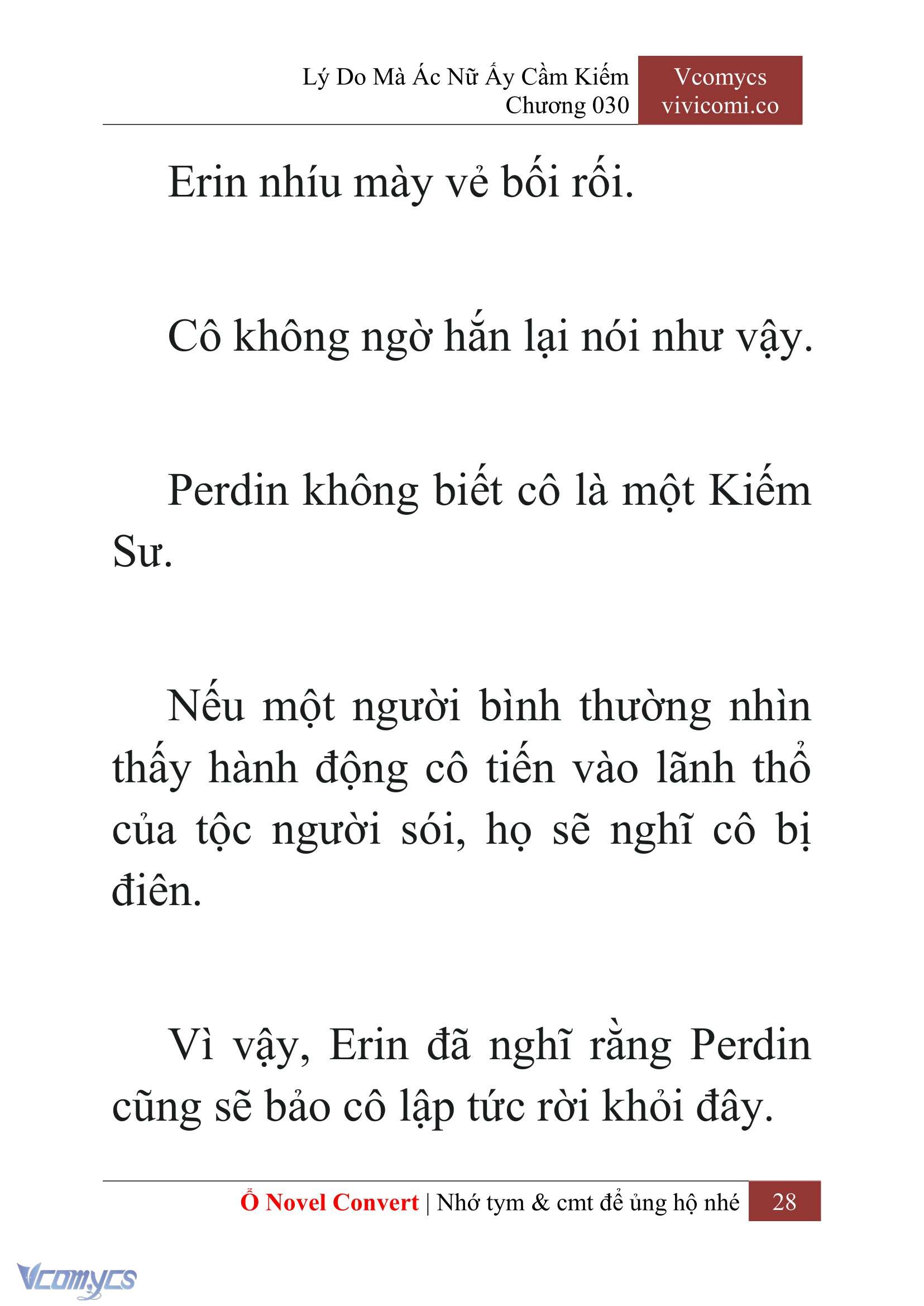 [Novel] Lý Do Mà Ác Nữ Ấy Cầm Kiếm Chapter 30 - Trang 31