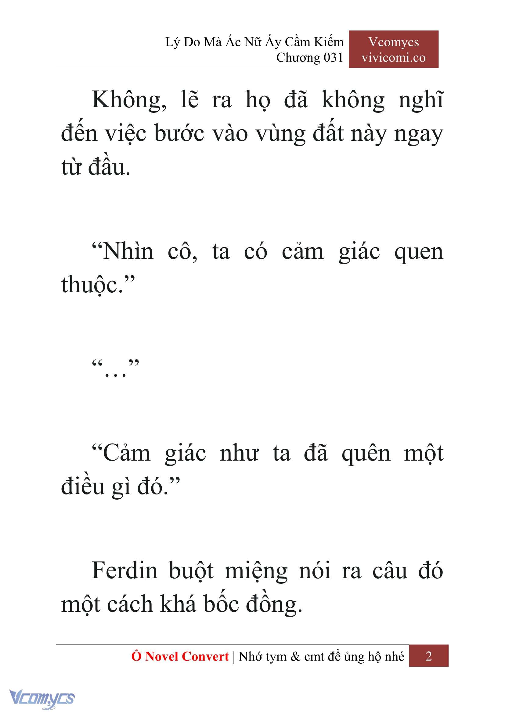 [Novel] Lý Do Mà Ác Nữ Ấy Cầm Kiếm Chapter 31 - Trang 5
