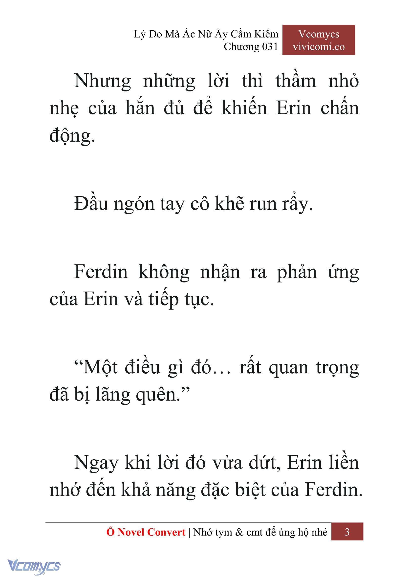 [Novel] Lý Do Mà Ác Nữ Ấy Cầm Kiếm Chapter 31 - Trang 6