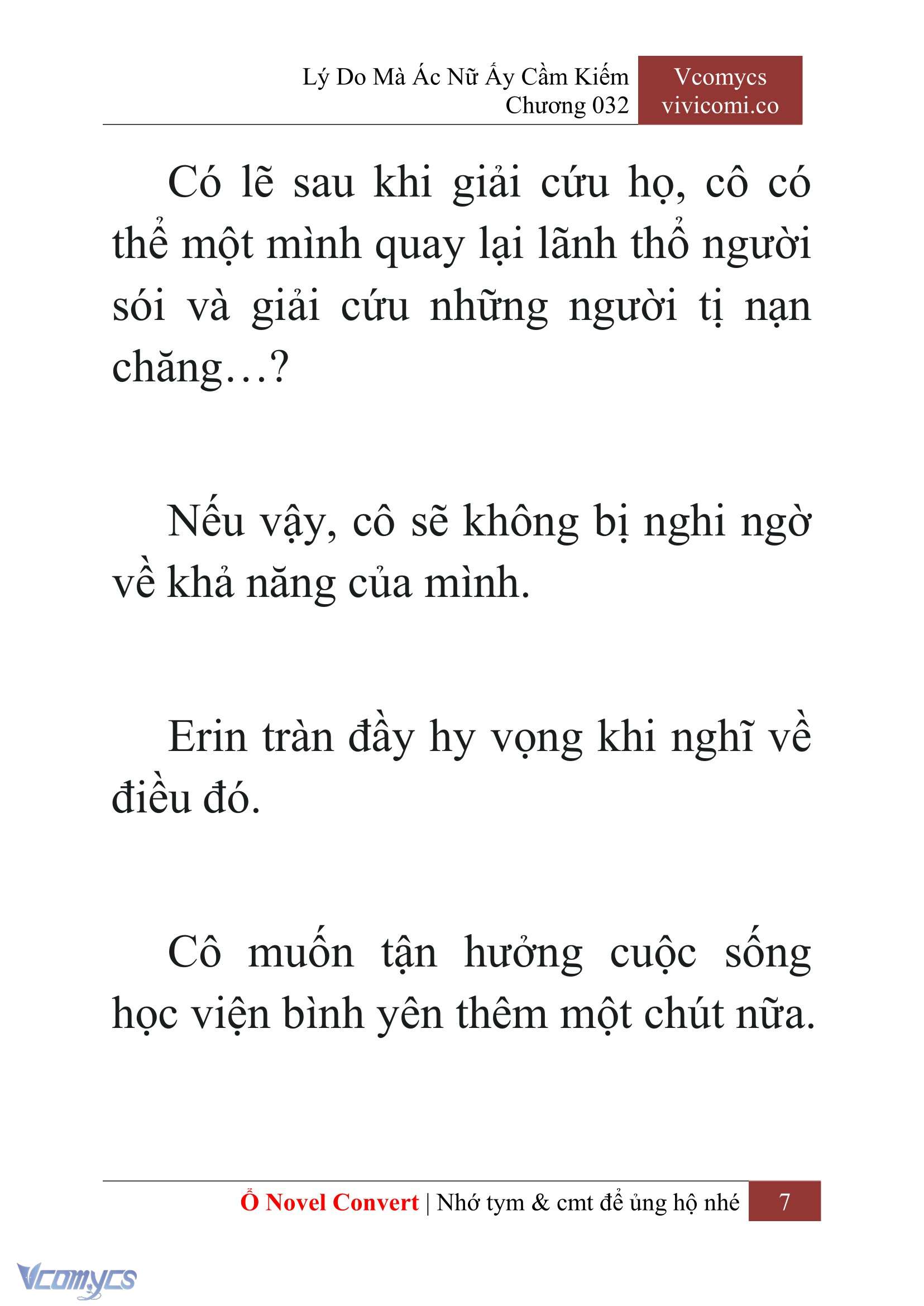 [Novel] Lý Do Mà Ác Nữ Ấy Cầm Kiếm Chapter 32 - Trang 10