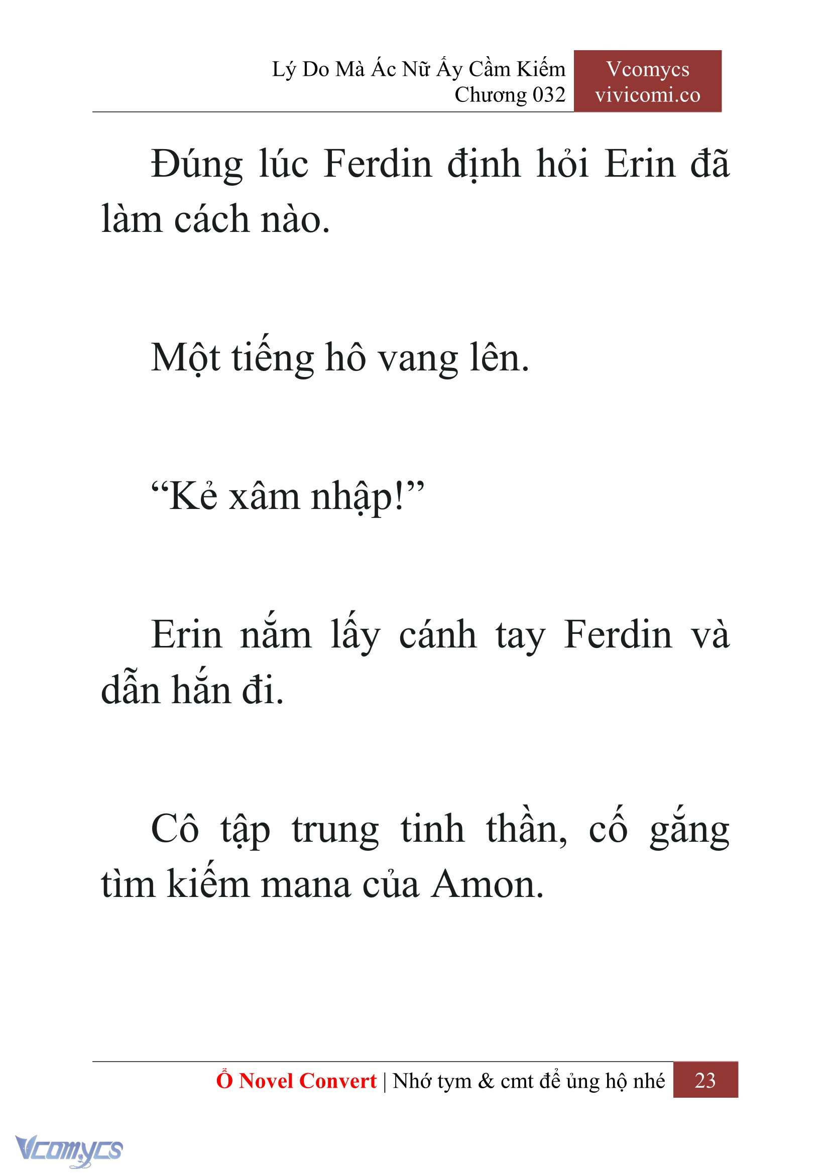 [Novel] Lý Do Mà Ác Nữ Ấy Cầm Kiếm Chapter 32 - Trang 26