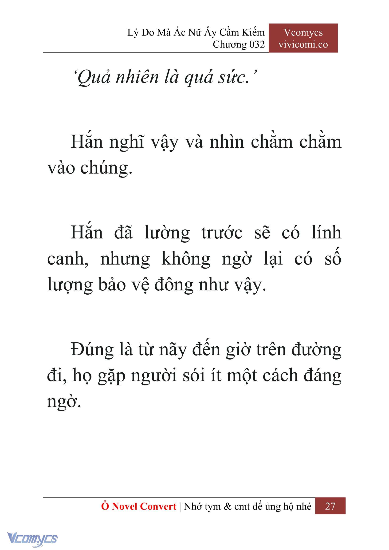 [Novel] Lý Do Mà Ác Nữ Ấy Cầm Kiếm Chapter 32 - Trang 30