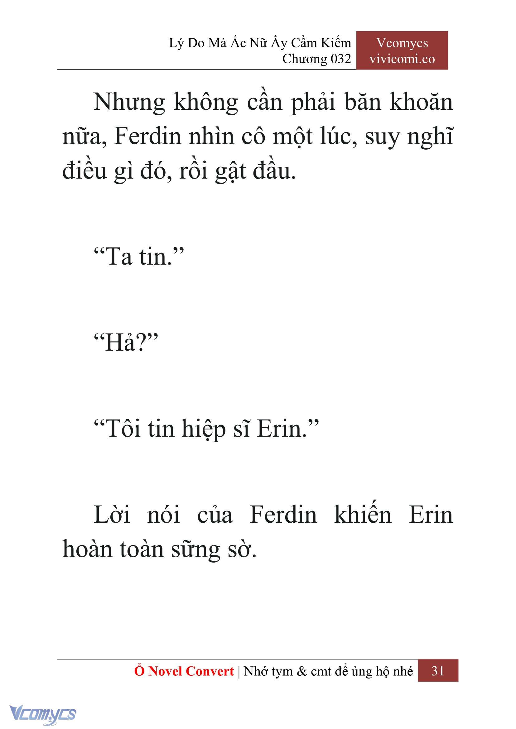 [Novel] Lý Do Mà Ác Nữ Ấy Cầm Kiếm Chapter 32 - Trang 34