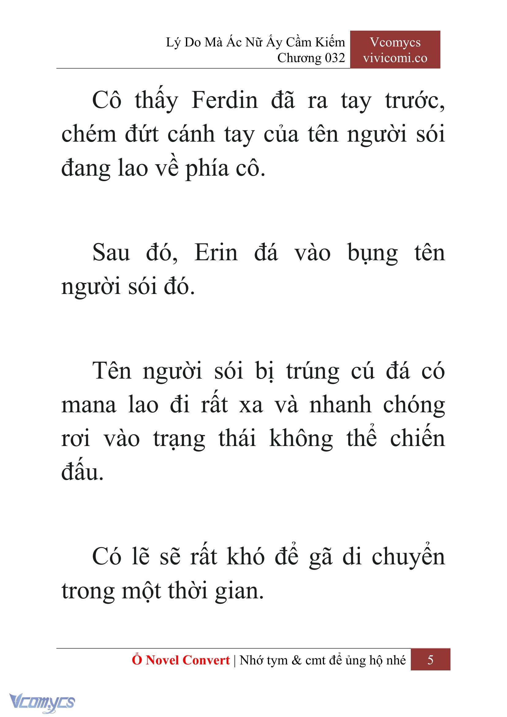[Novel] Lý Do Mà Ác Nữ Ấy Cầm Kiếm Chapter 32 - Trang 8