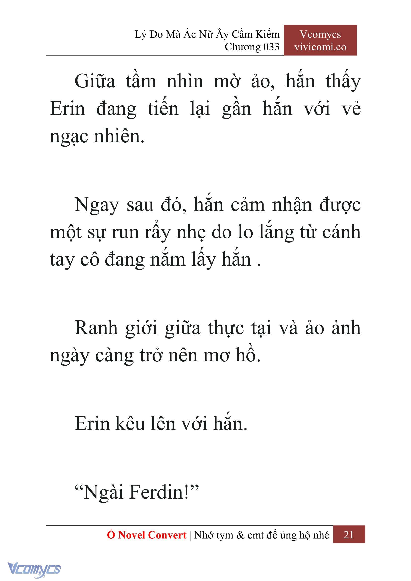 [Novel] Lý Do Mà Ác Nữ Ấy Cầm Kiếm Chapter 33 - Trang 24