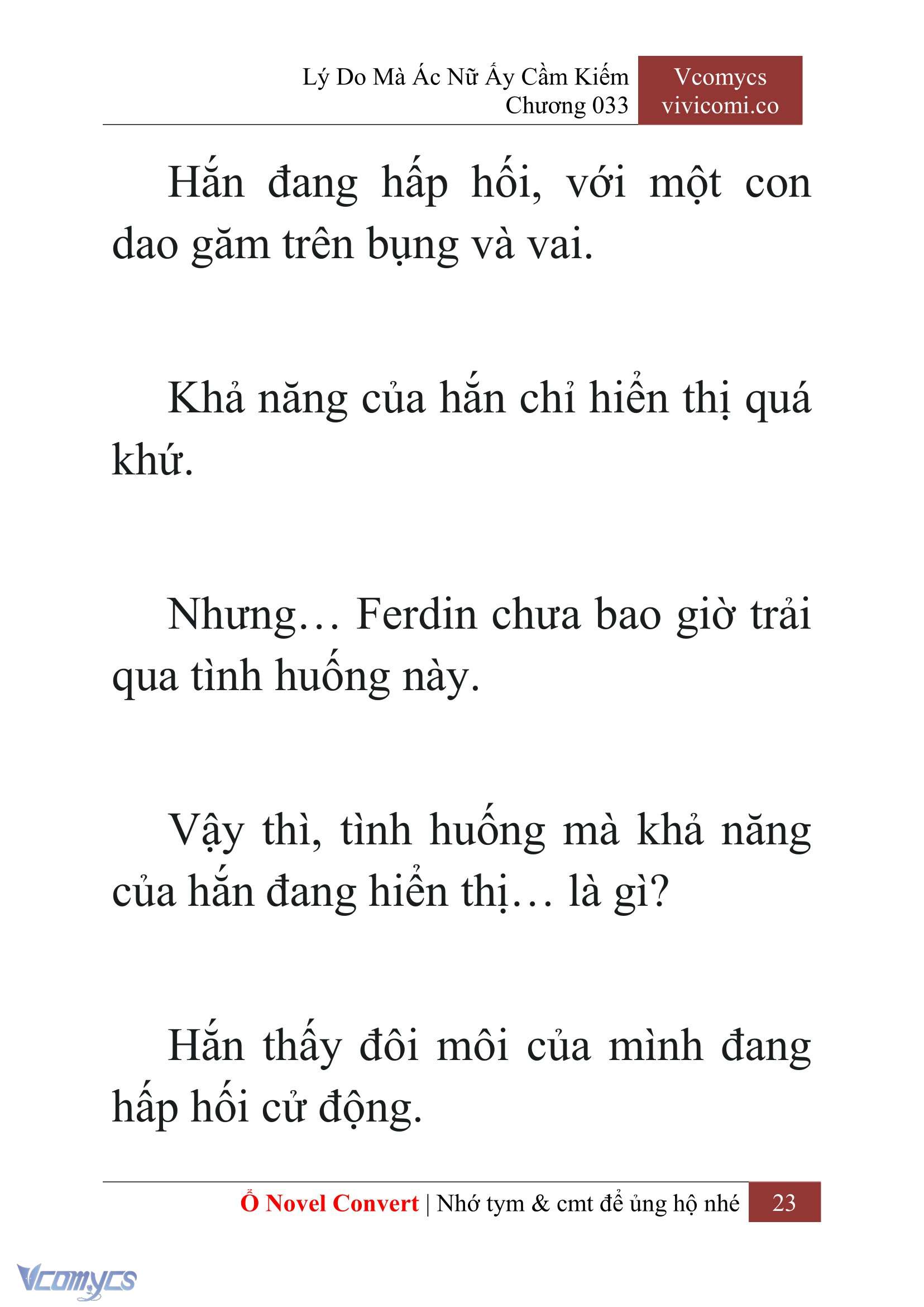 [Novel] Lý Do Mà Ác Nữ Ấy Cầm Kiếm Chapter 33 - Trang 26