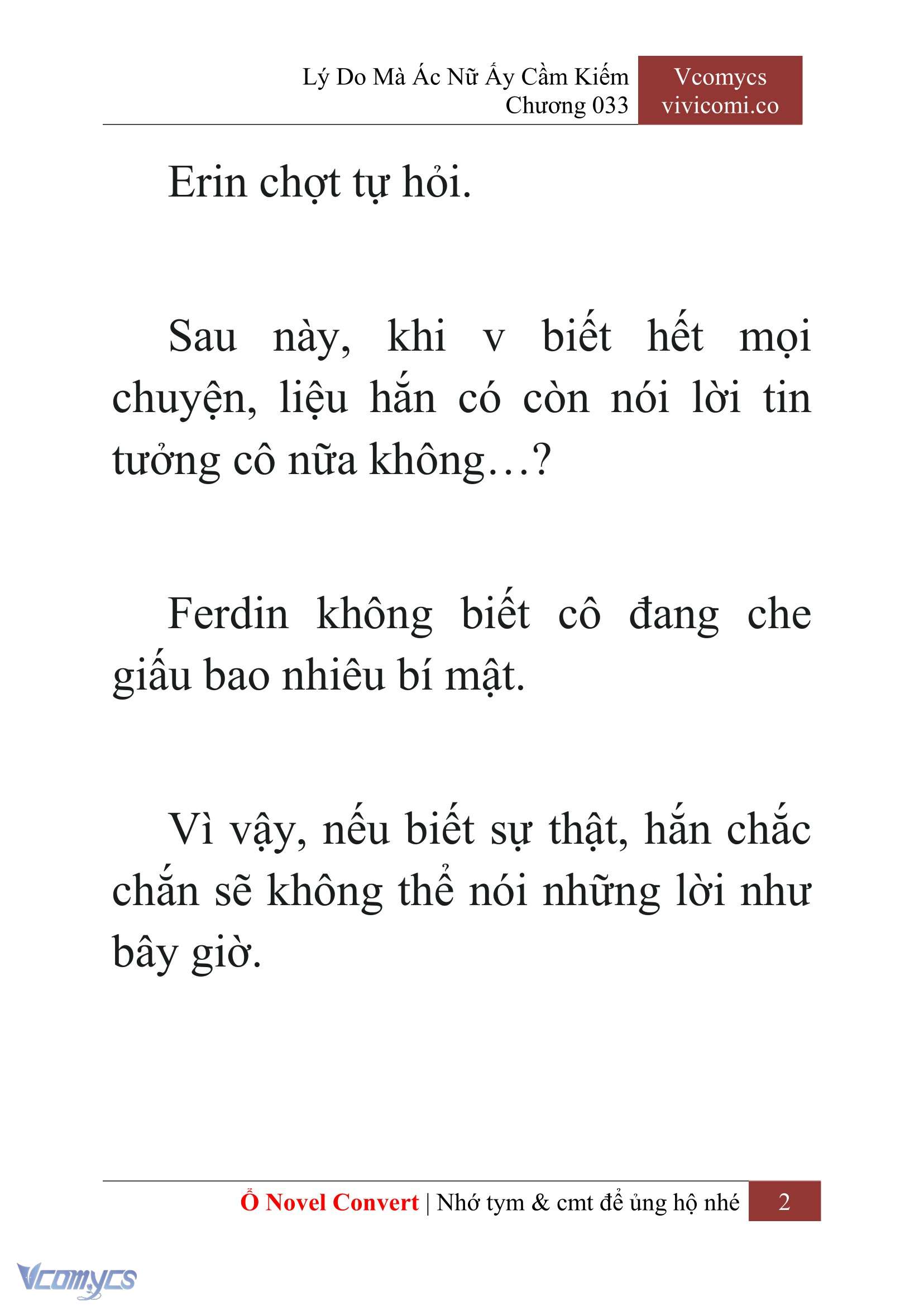 [Novel] Lý Do Mà Ác Nữ Ấy Cầm Kiếm Chapter 33 - Trang 5