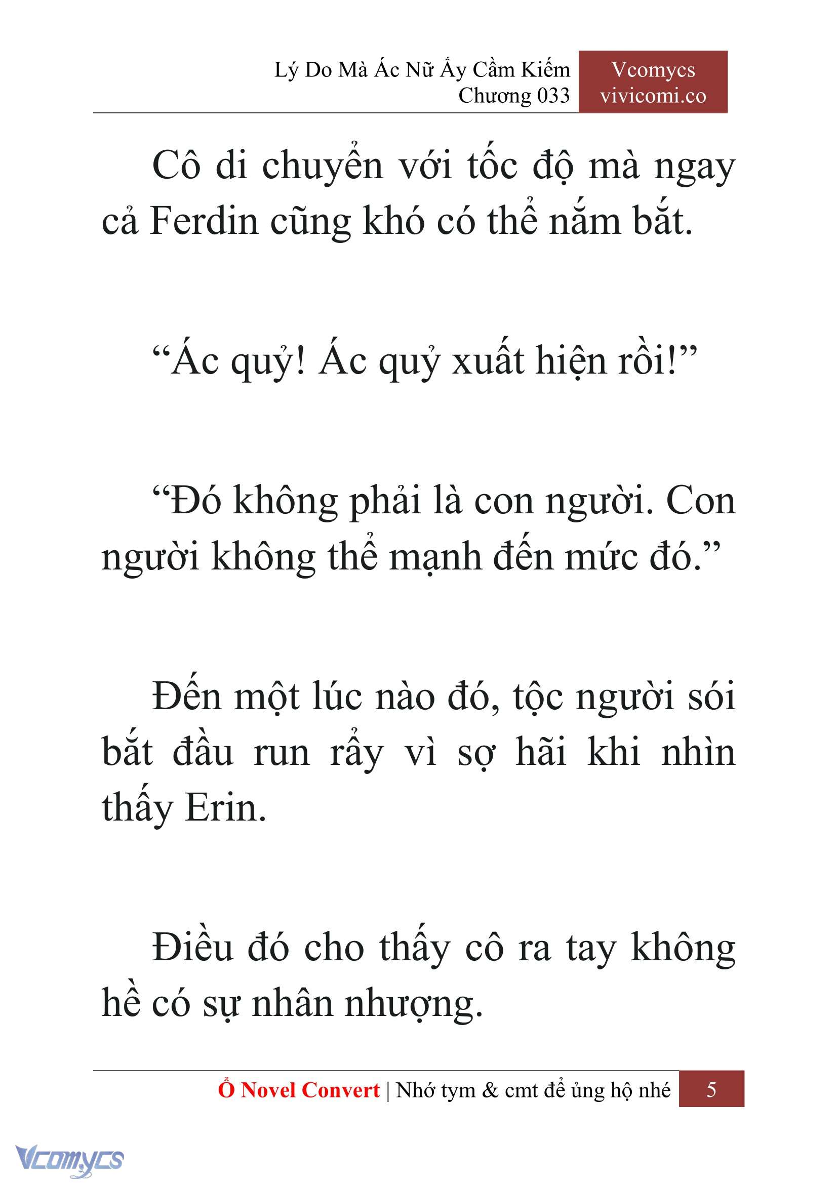 [Novel] Lý Do Mà Ác Nữ Ấy Cầm Kiếm Chapter 33 - Trang 8