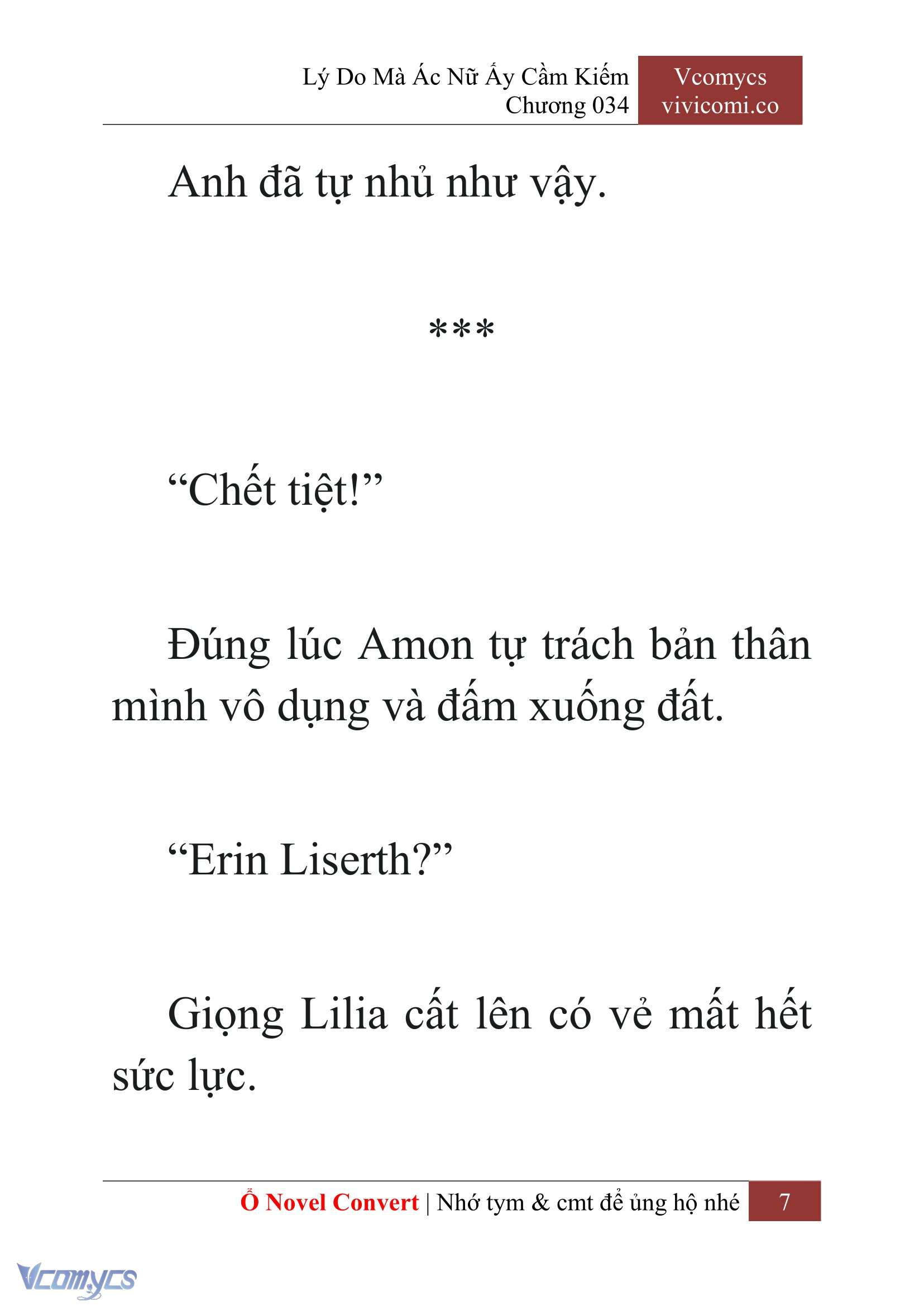 [Novel] Lý Do Mà Ác Nữ Ấy Cầm Kiếm Chapter 34 - Trang 10