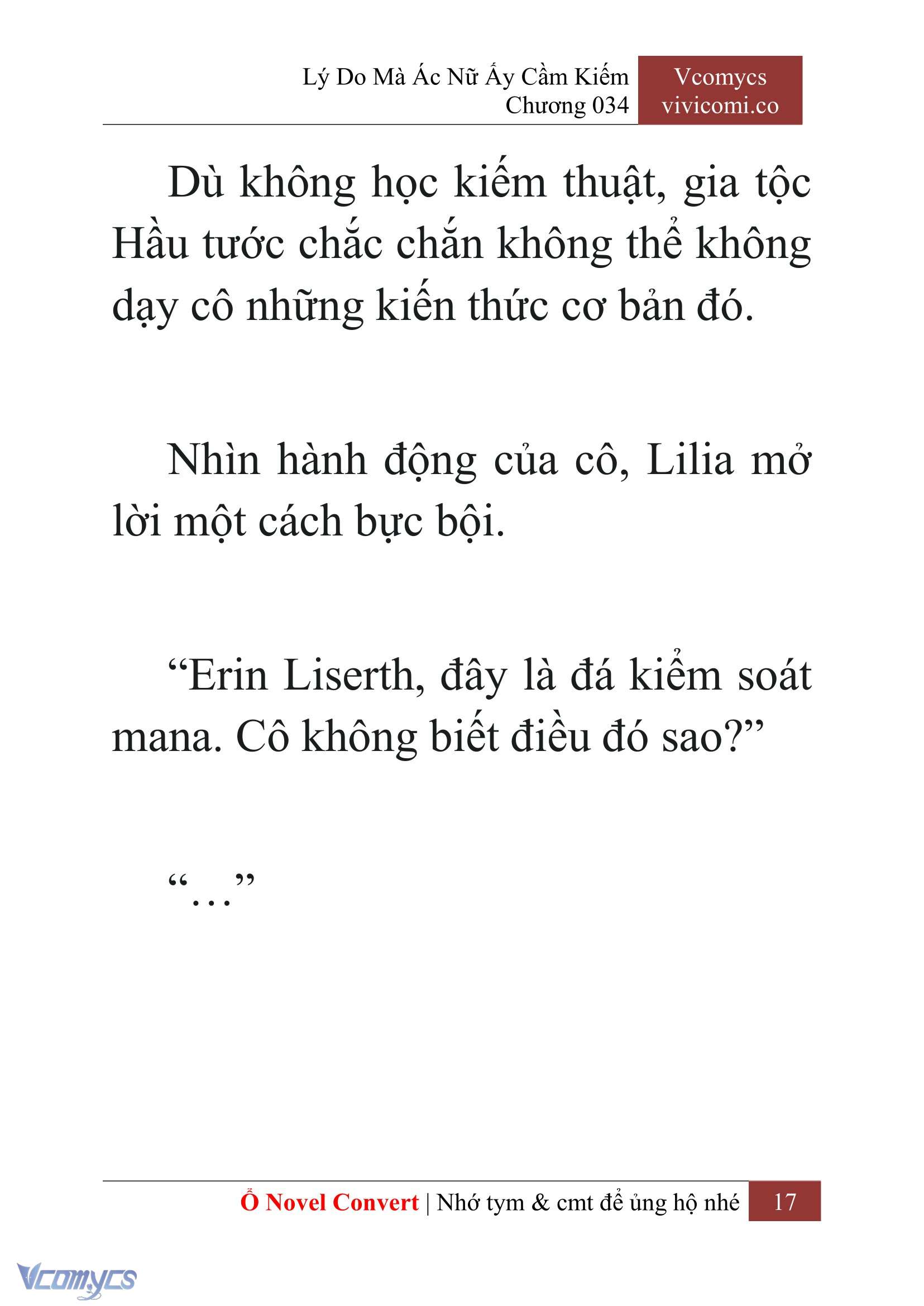 [Novel] Lý Do Mà Ác Nữ Ấy Cầm Kiếm Chapter 34 - Trang 20