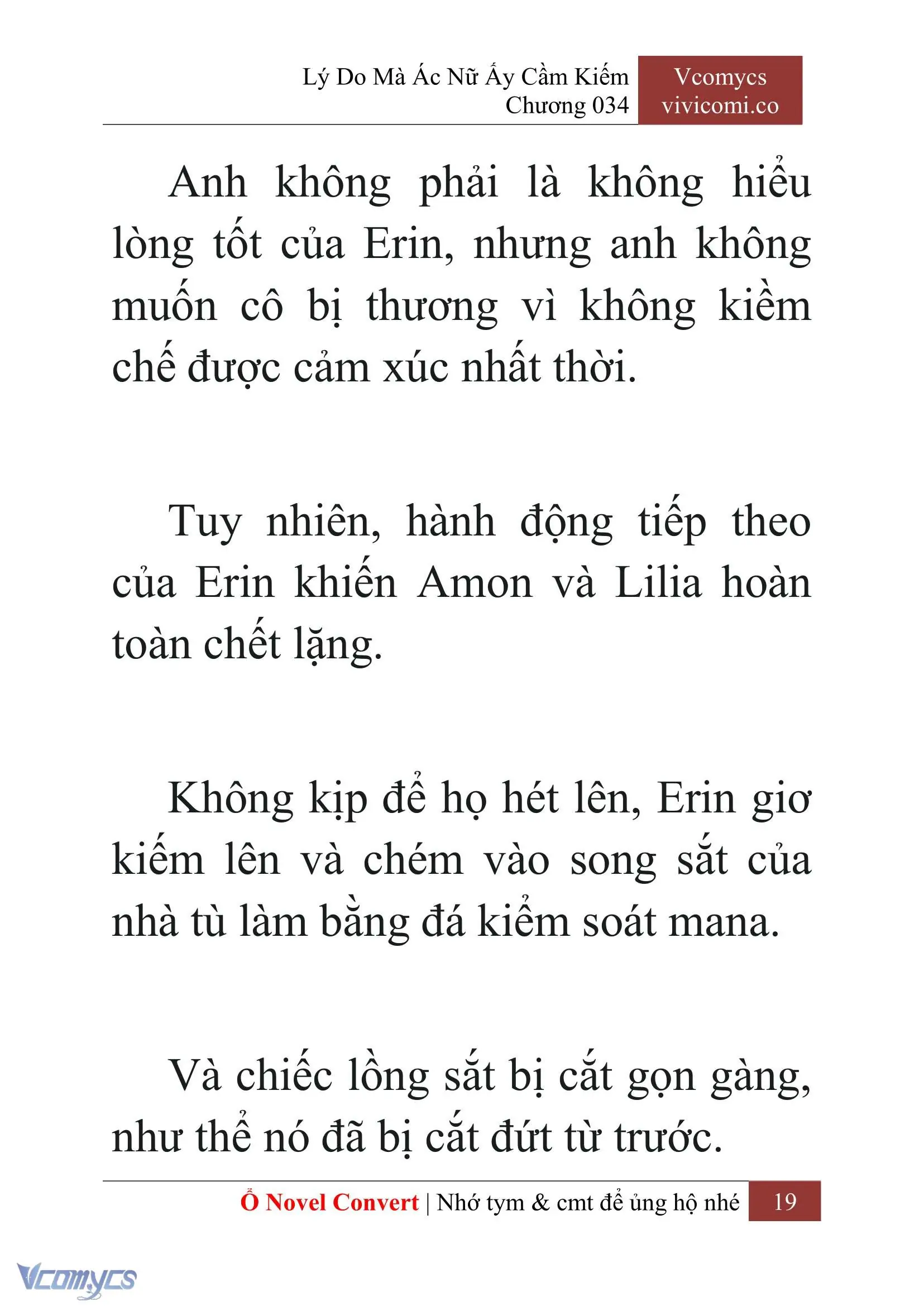 [Novel] Lý Do Mà Ác Nữ Ấy Cầm Kiếm Chapter 34 - Trang 22