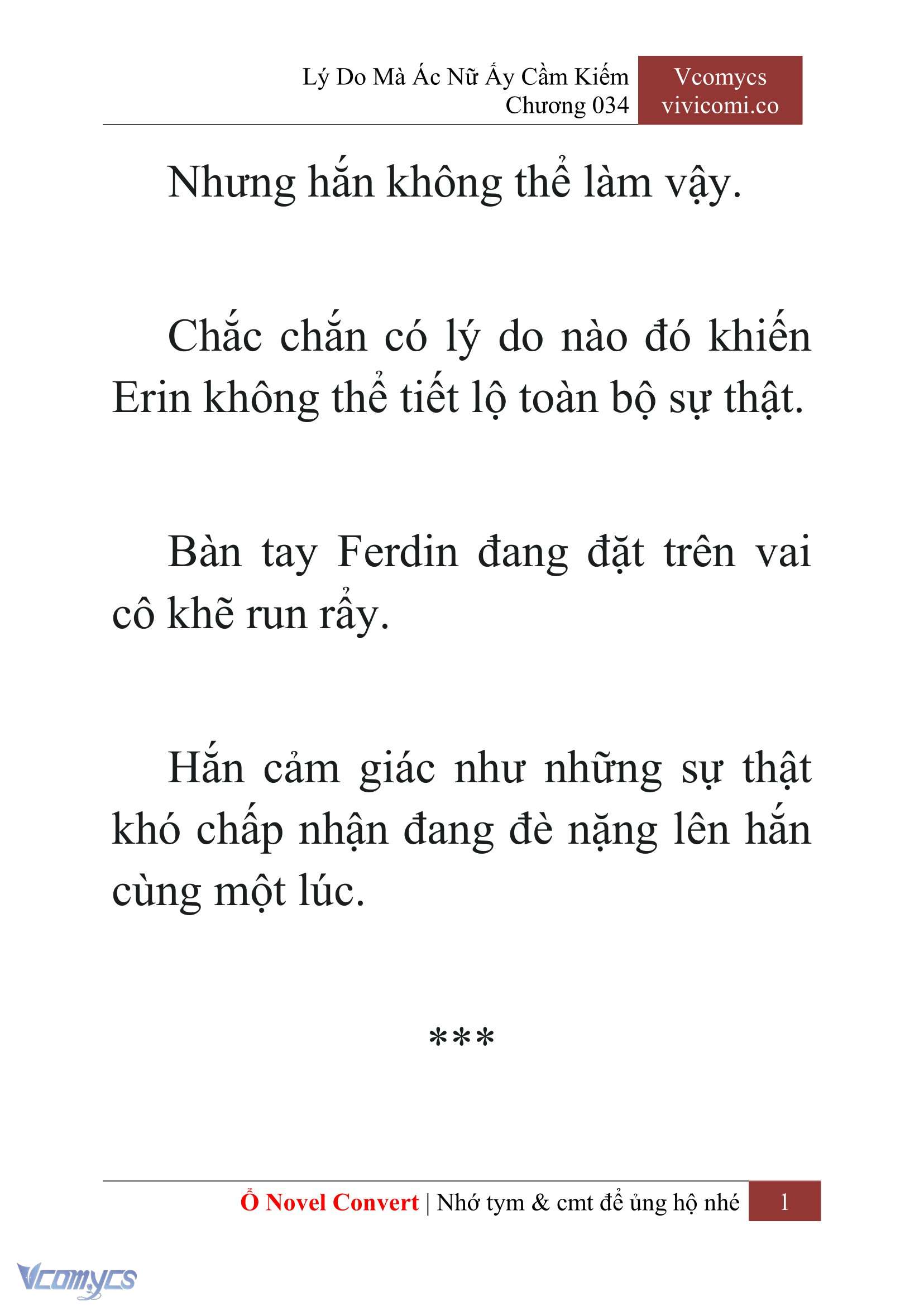 [Novel] Lý Do Mà Ác Nữ Ấy Cầm Kiếm Chapter 34 - Trang 4