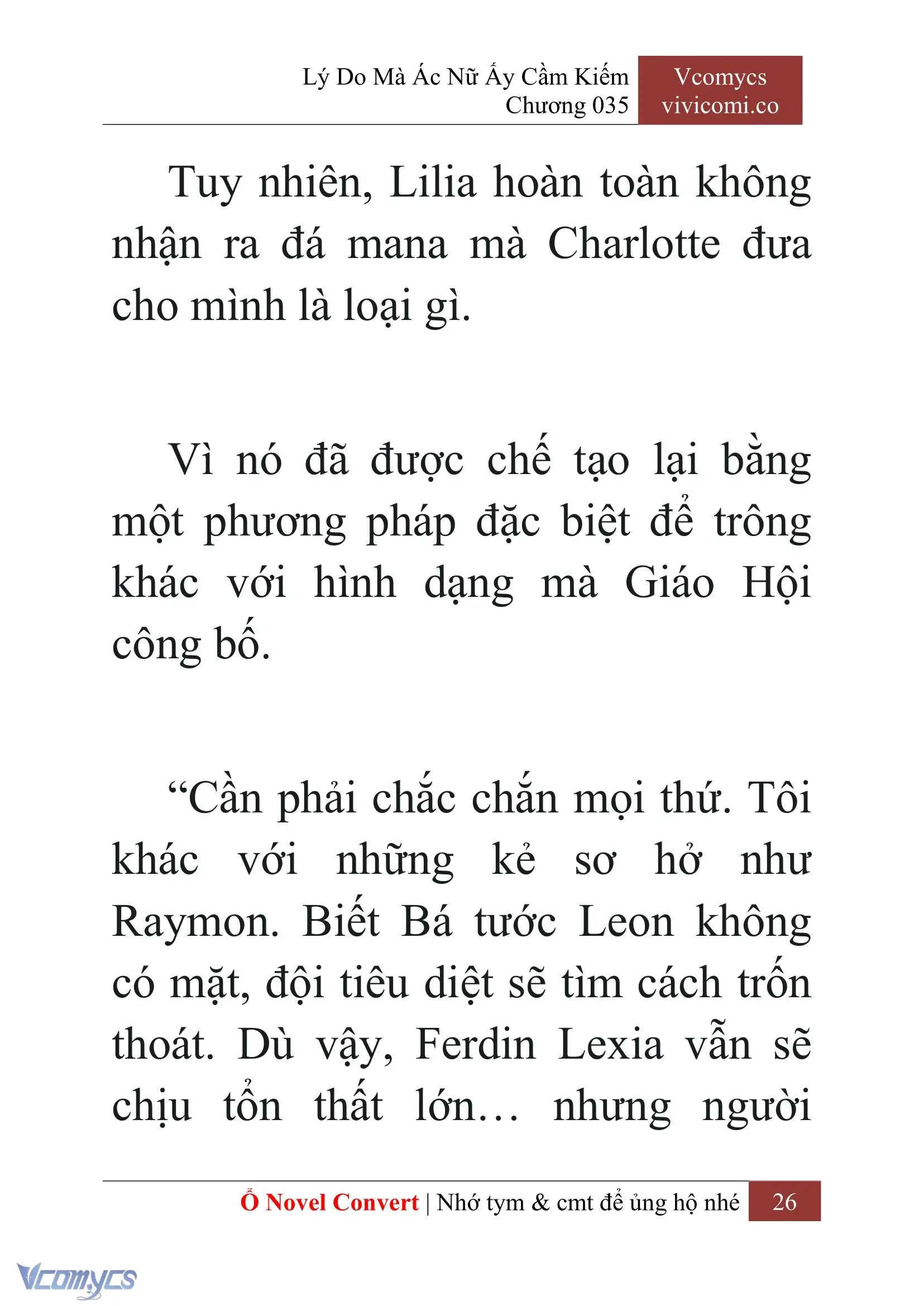 [Novel] Lý Do Mà Ác Nữ Ấy Cầm Kiếm Chapter 35 - Trang 29