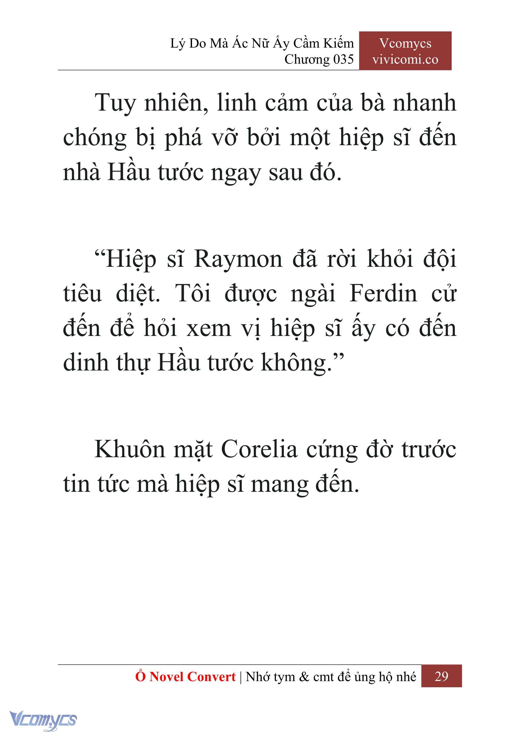 [Novel] Lý Do Mà Ác Nữ Ấy Cầm Kiếm Chapter 35 - Trang 32