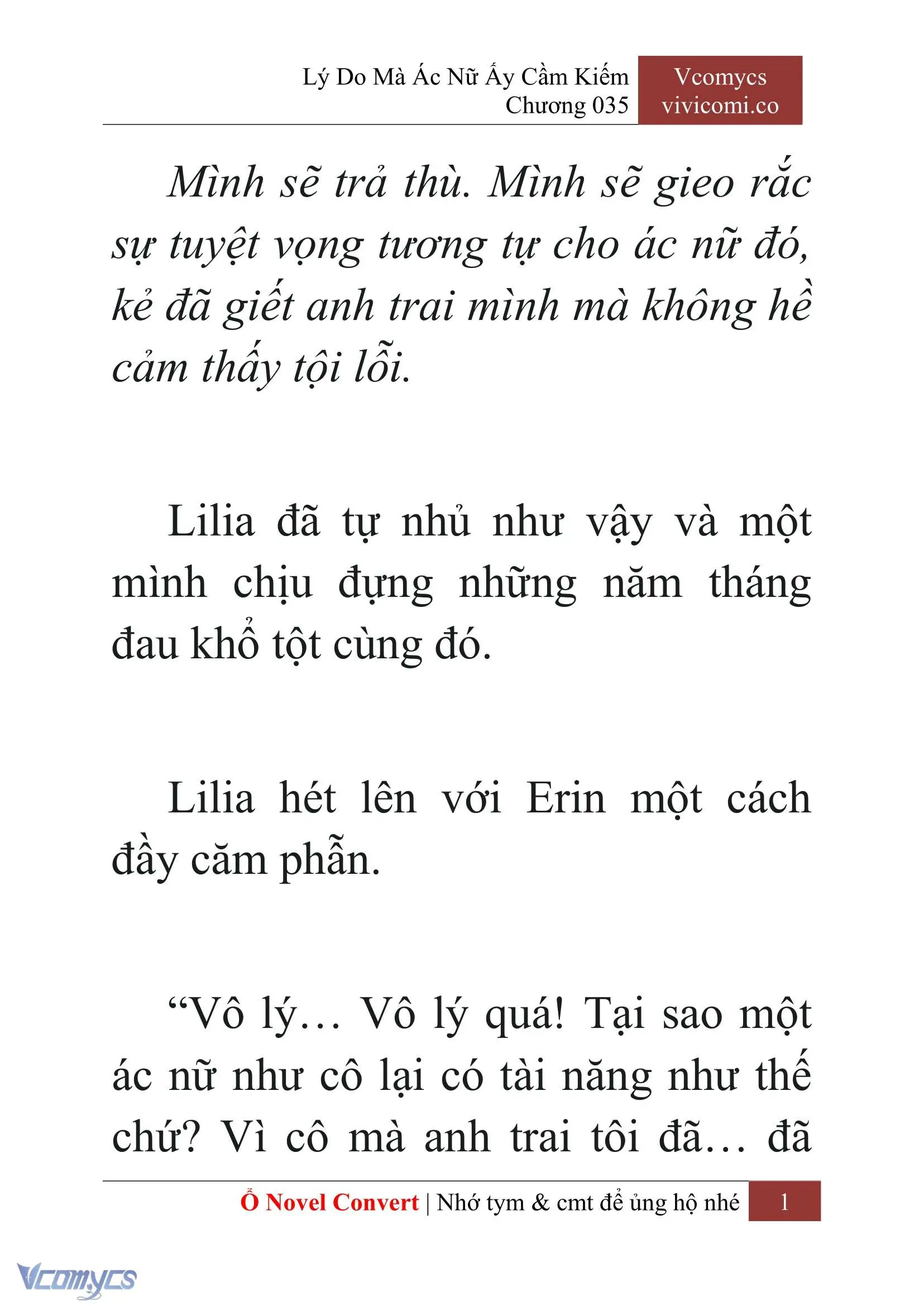 [Novel] Lý Do Mà Ác Nữ Ấy Cầm Kiếm Chapter 35 - Trang 4