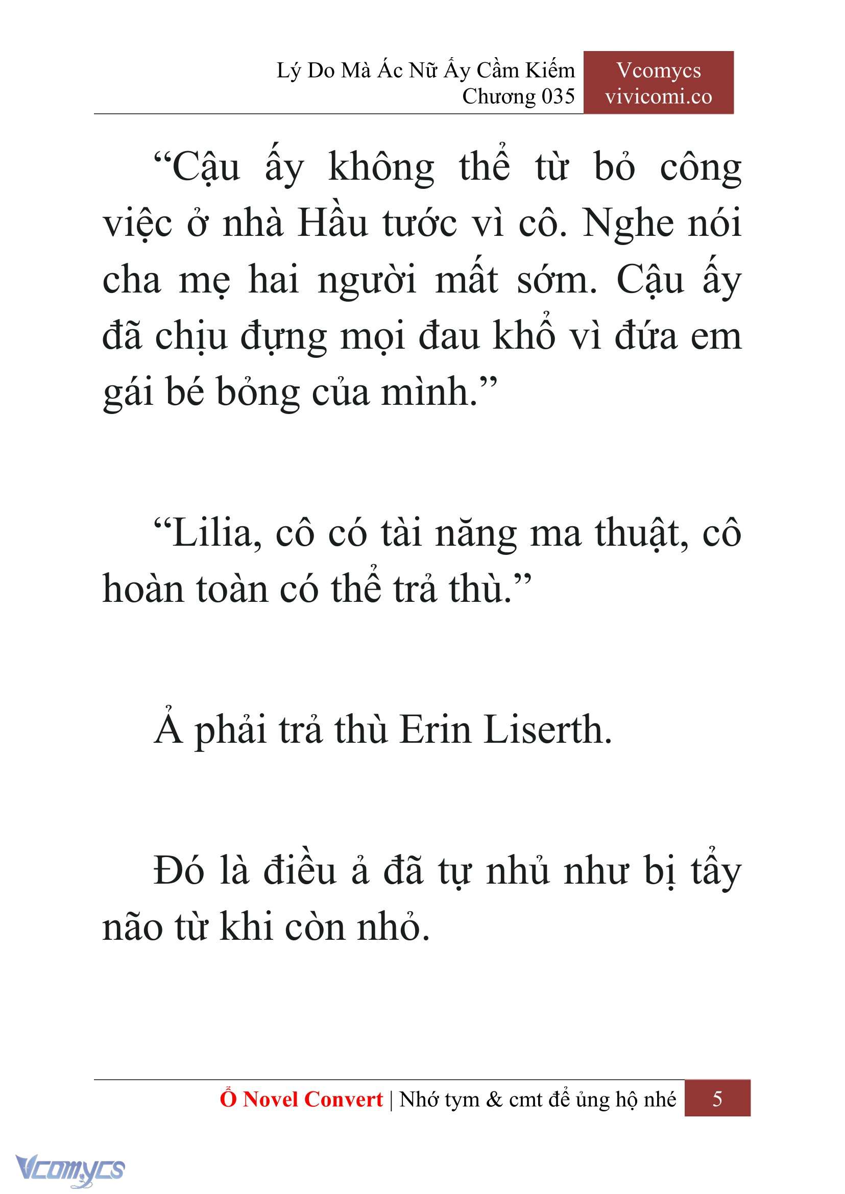 [Novel] Lý Do Mà Ác Nữ Ấy Cầm Kiếm Chapter 35 - Trang 8