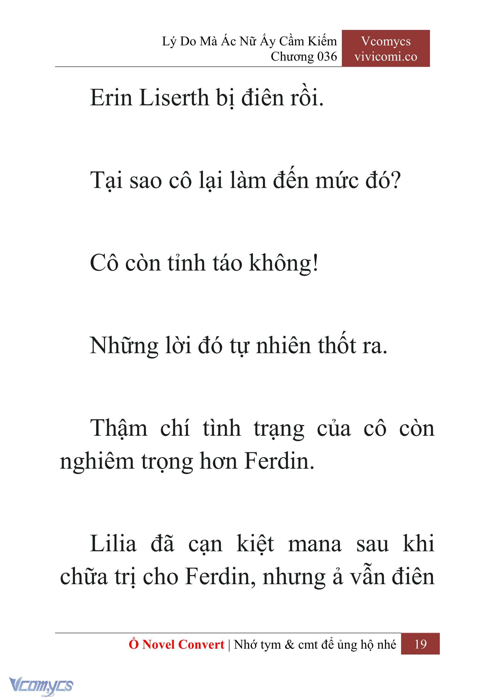 [Novel] Lý Do Mà Ác Nữ Ấy Cầm Kiếm Chapter 36 - Trang 22