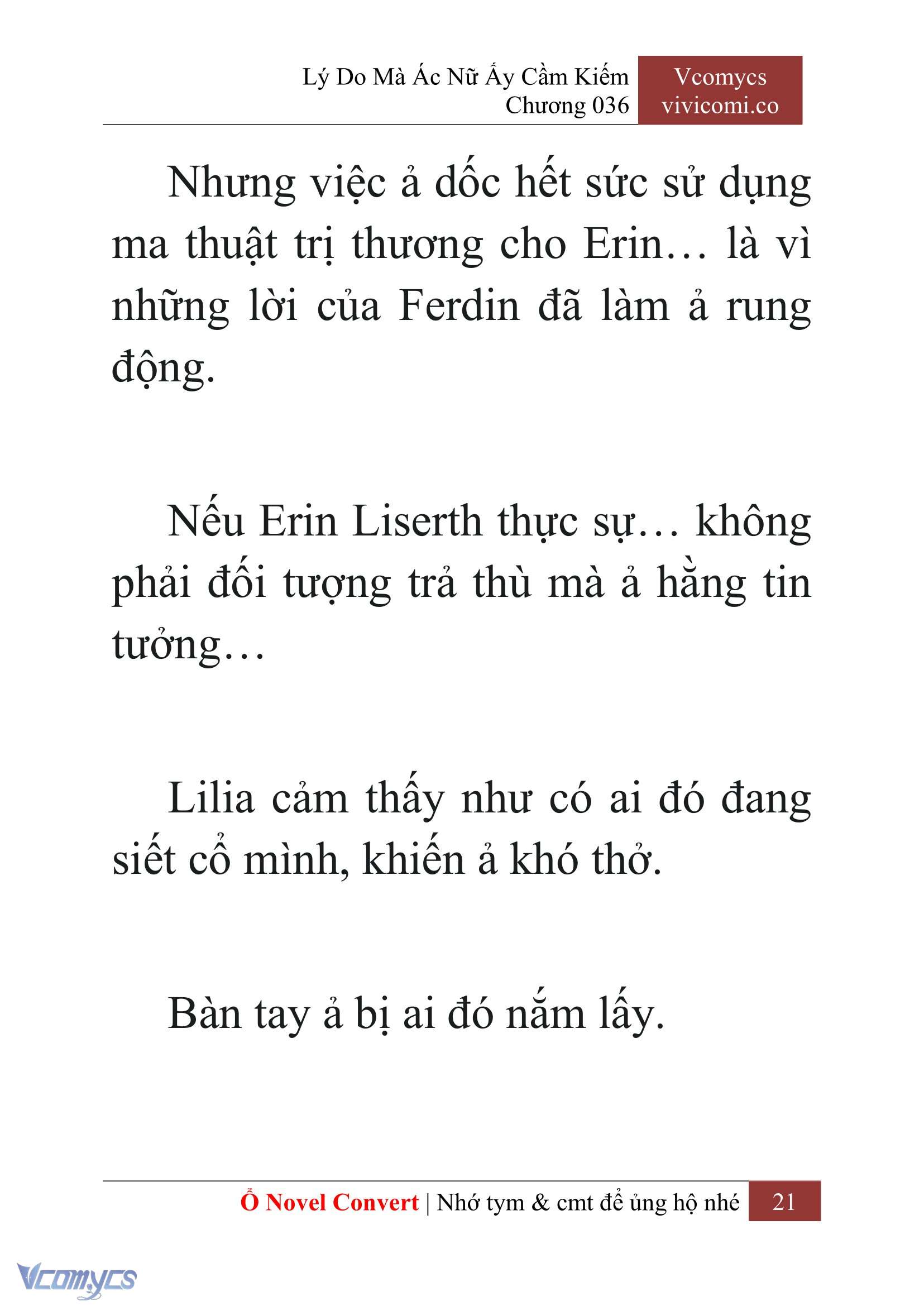 [Novel] Lý Do Mà Ác Nữ Ấy Cầm Kiếm Chapter 36 - Trang 24