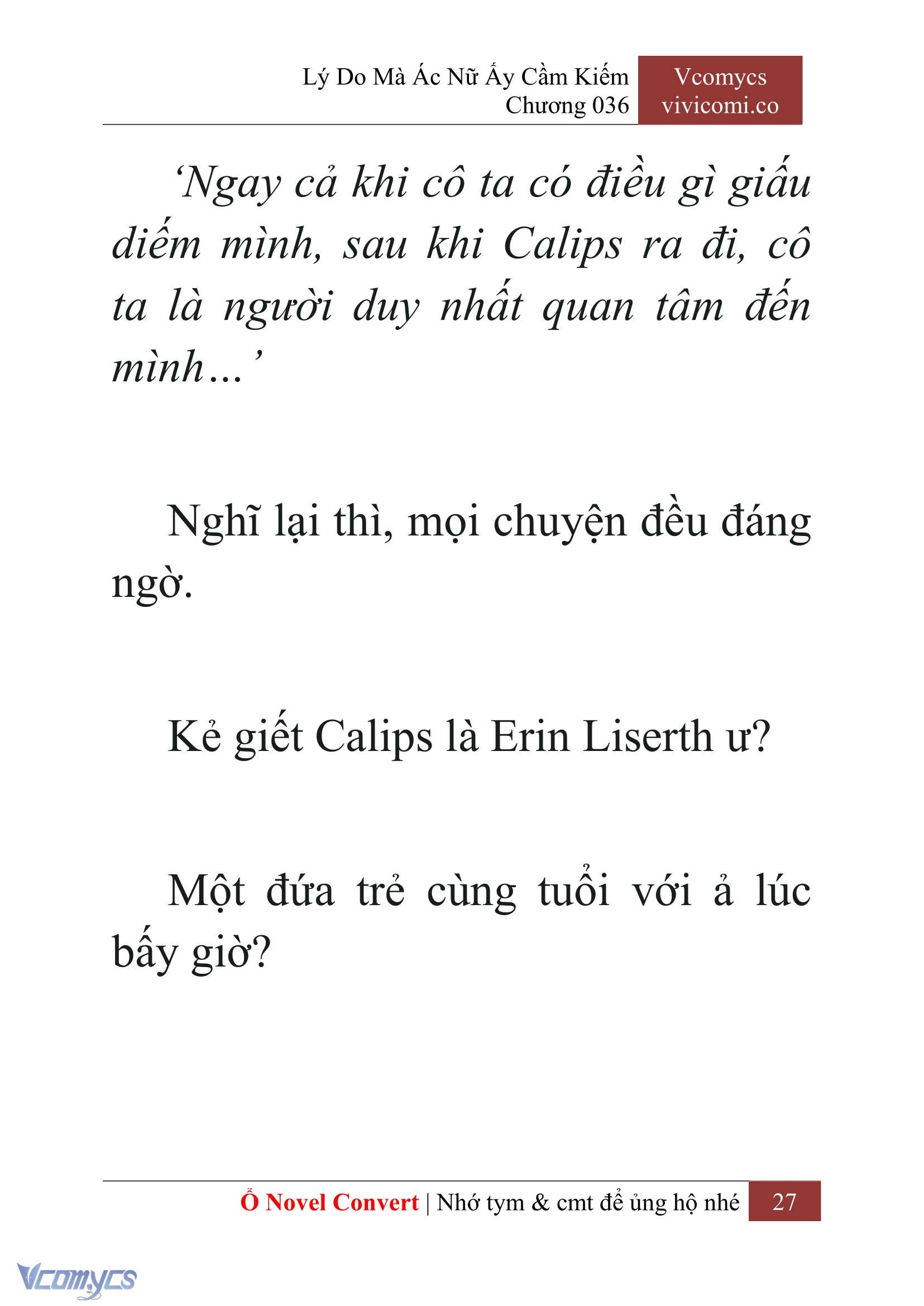 [Novel] Lý Do Mà Ác Nữ Ấy Cầm Kiếm Chapter 36 - Trang 30