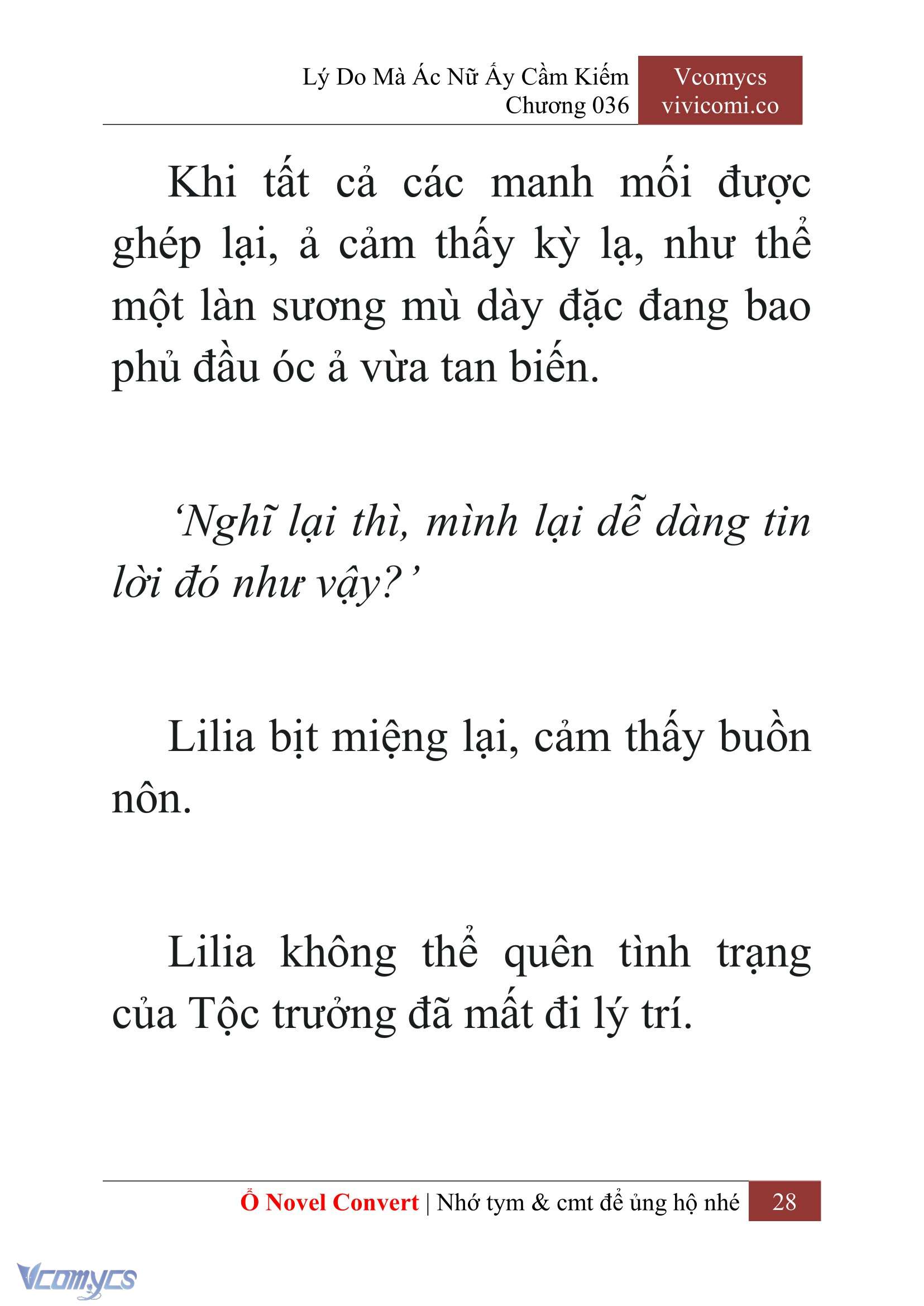 [Novel] Lý Do Mà Ác Nữ Ấy Cầm Kiếm Chapter 36 - Trang 31