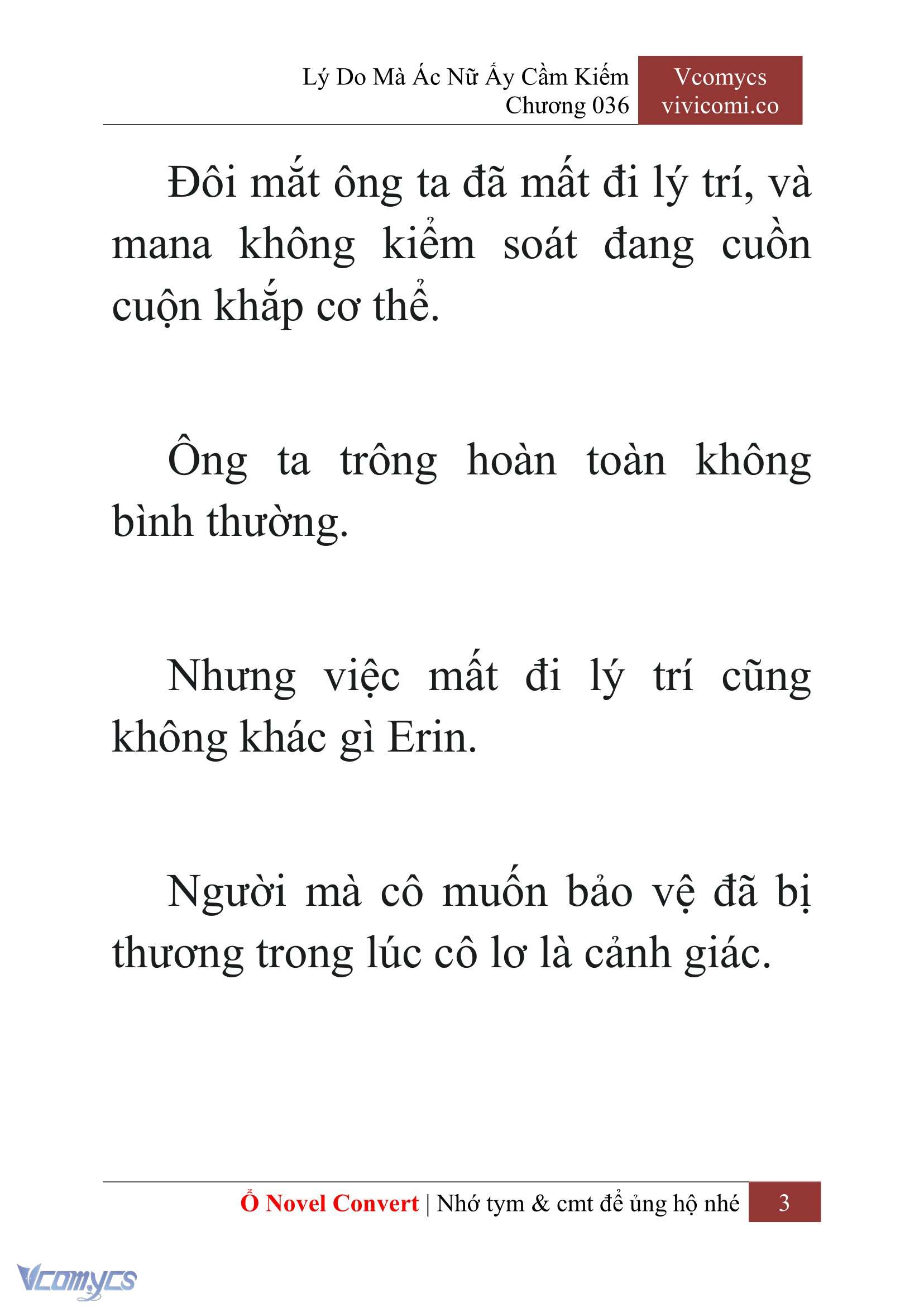 [Novel] Lý Do Mà Ác Nữ Ấy Cầm Kiếm Chapter 36 - Trang 6