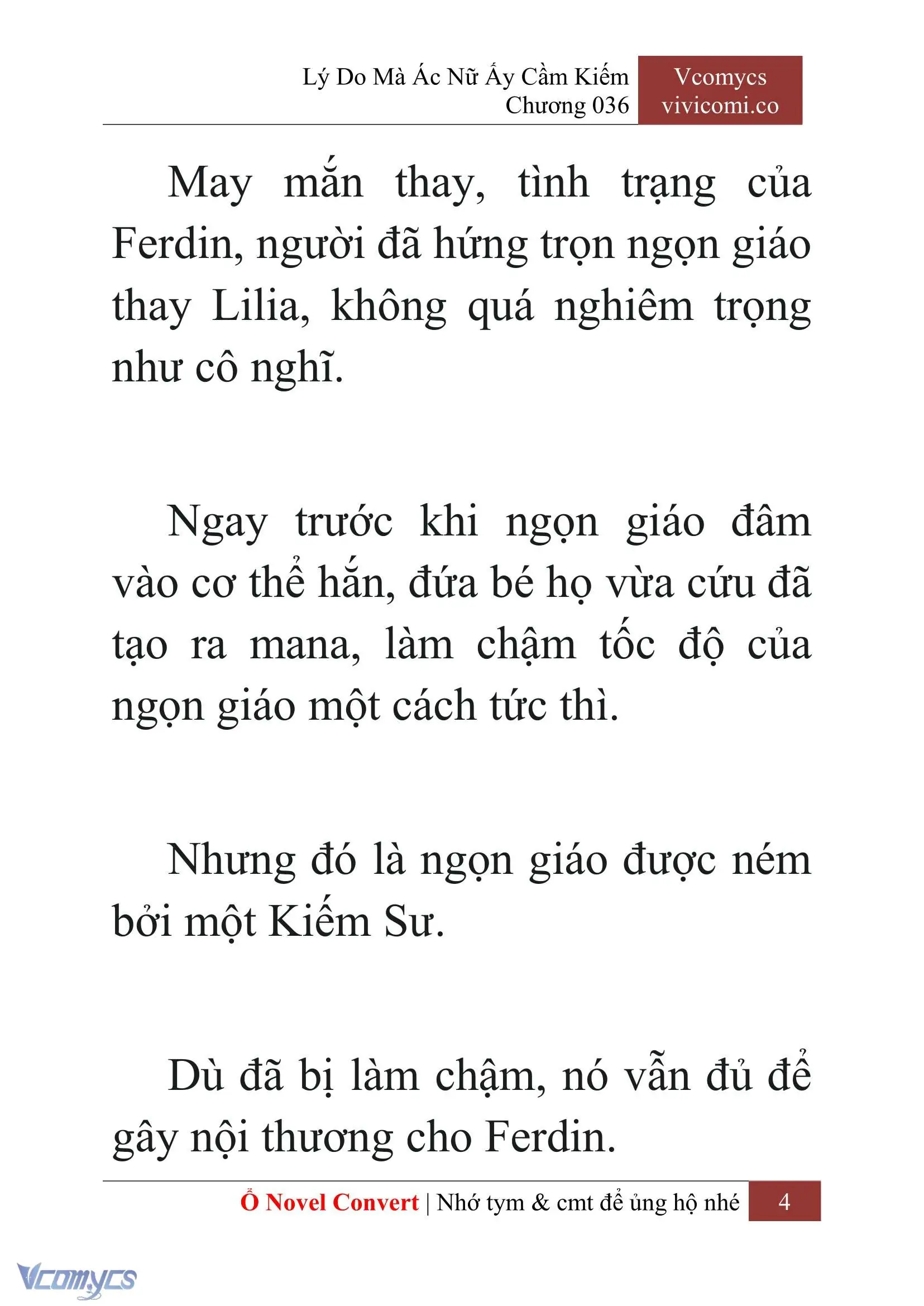 [Novel] Lý Do Mà Ác Nữ Ấy Cầm Kiếm Chapter 36 - Trang 7