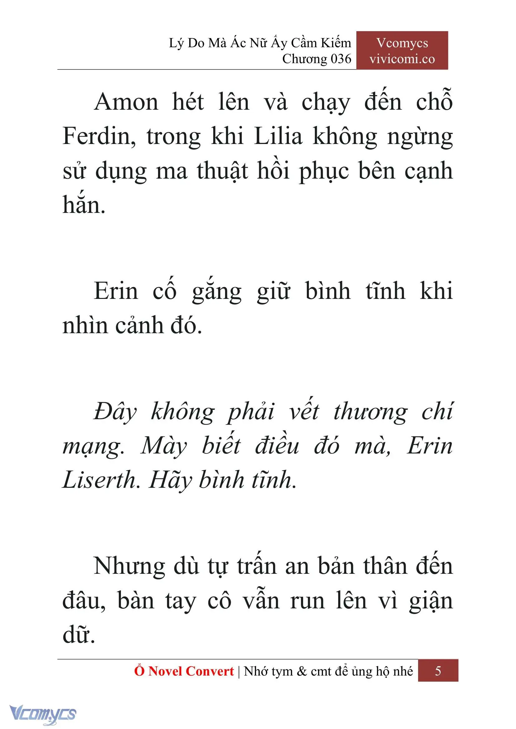 [Novel] Lý Do Mà Ác Nữ Ấy Cầm Kiếm Chapter 36 - Trang 8