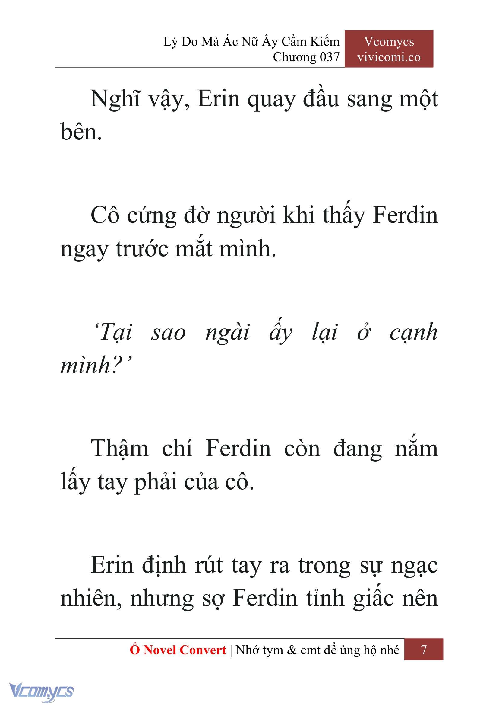 [Novel] Lý Do Mà Ác Nữ Ấy Cầm Kiếm Chapter 37 - Trang 10
