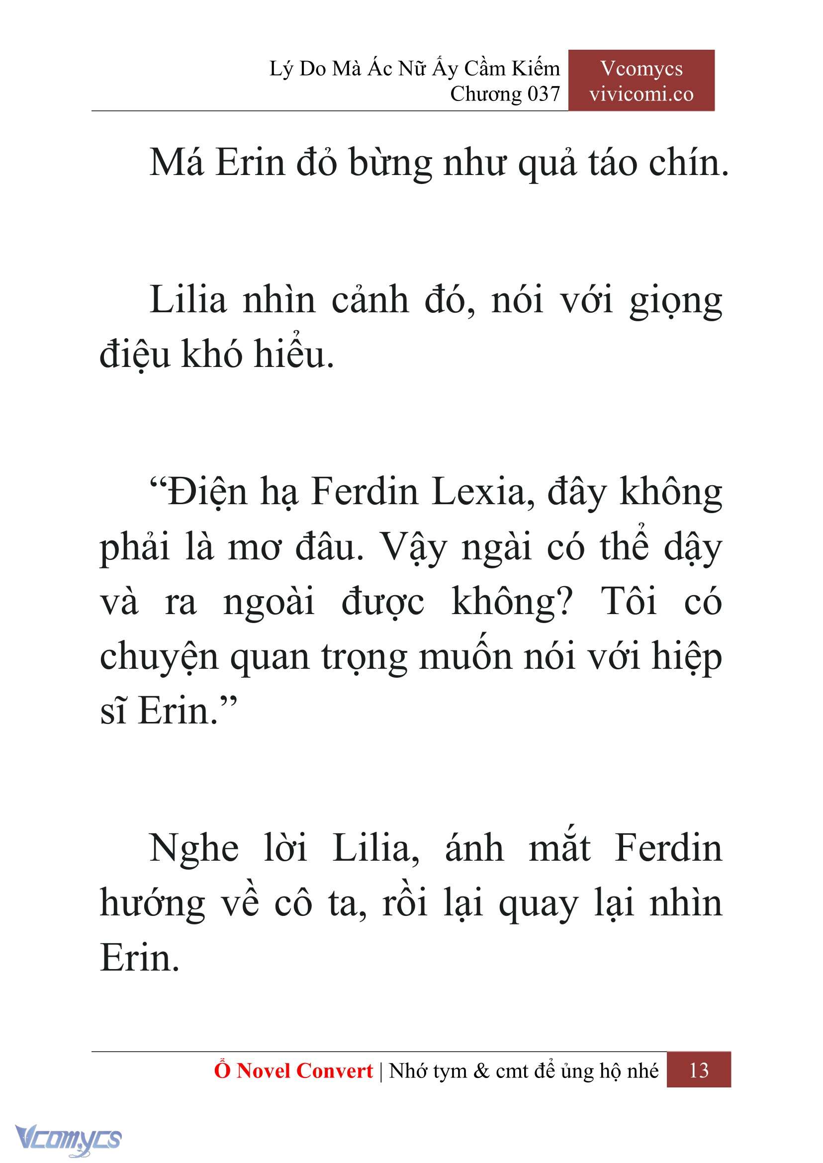 [Novel] Lý Do Mà Ác Nữ Ấy Cầm Kiếm Chapter 37 - Trang 16