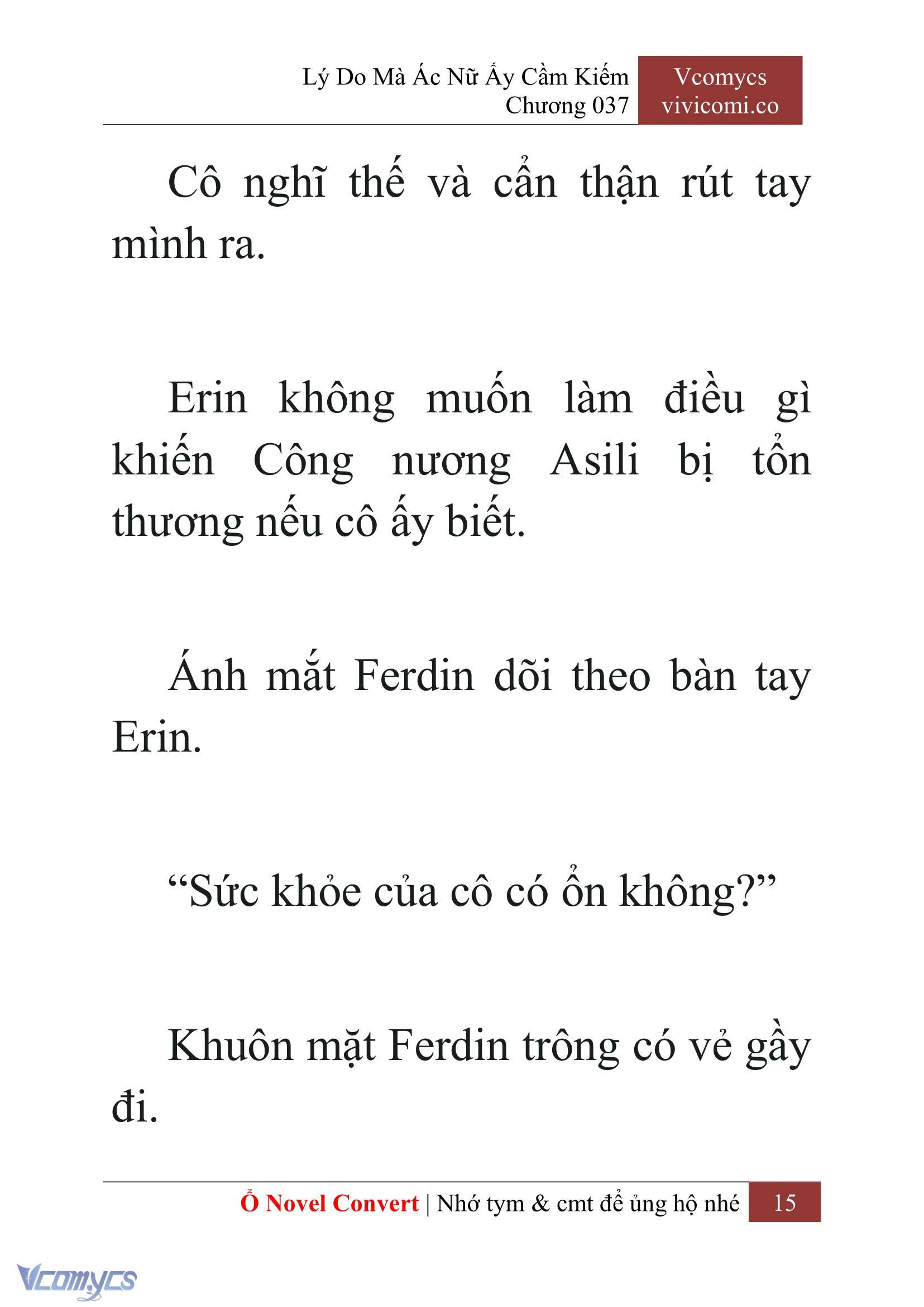 [Novel] Lý Do Mà Ác Nữ Ấy Cầm Kiếm Chapter 37 - Trang 18