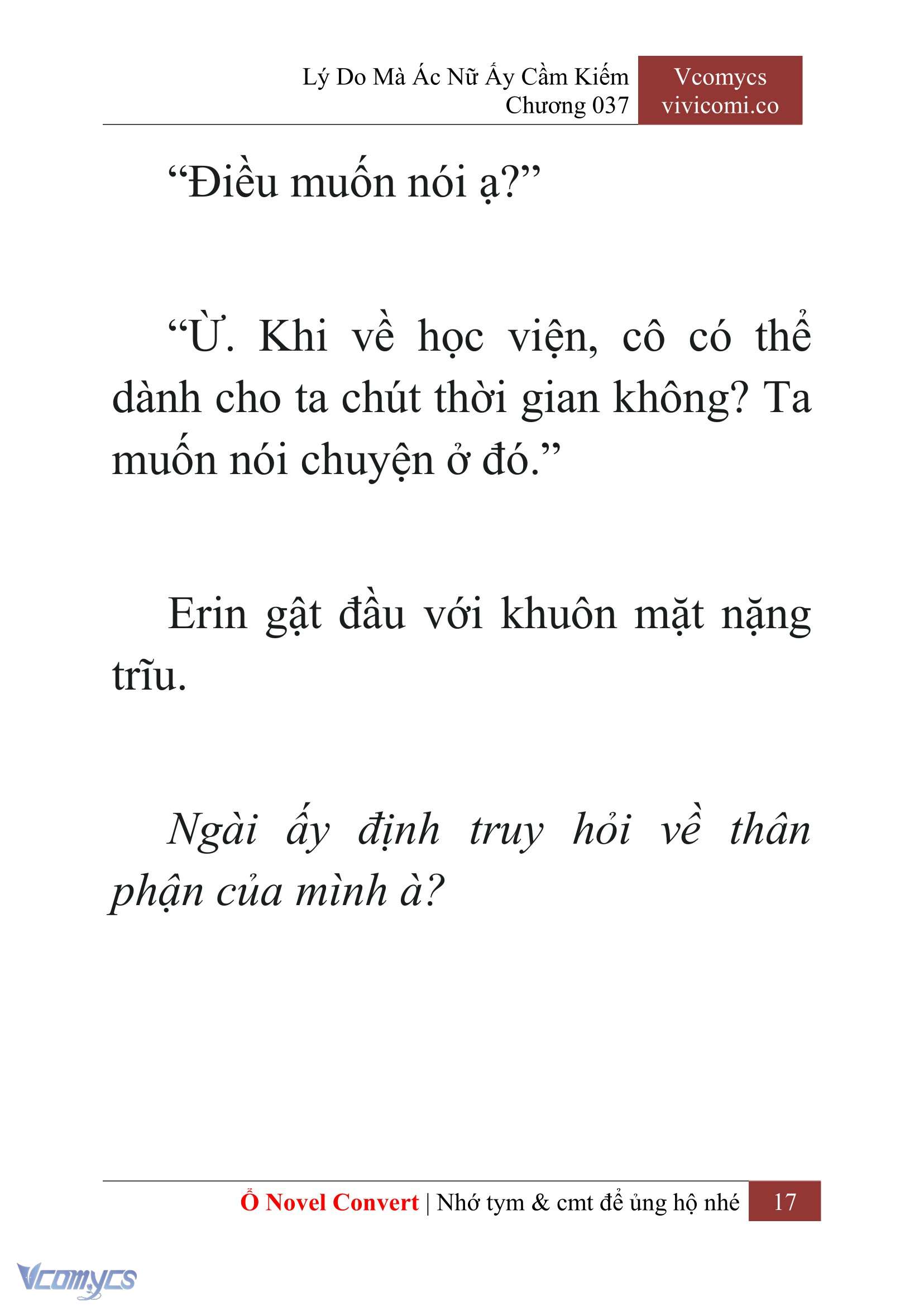 [Novel] Lý Do Mà Ác Nữ Ấy Cầm Kiếm Chapter 37 - Trang 20