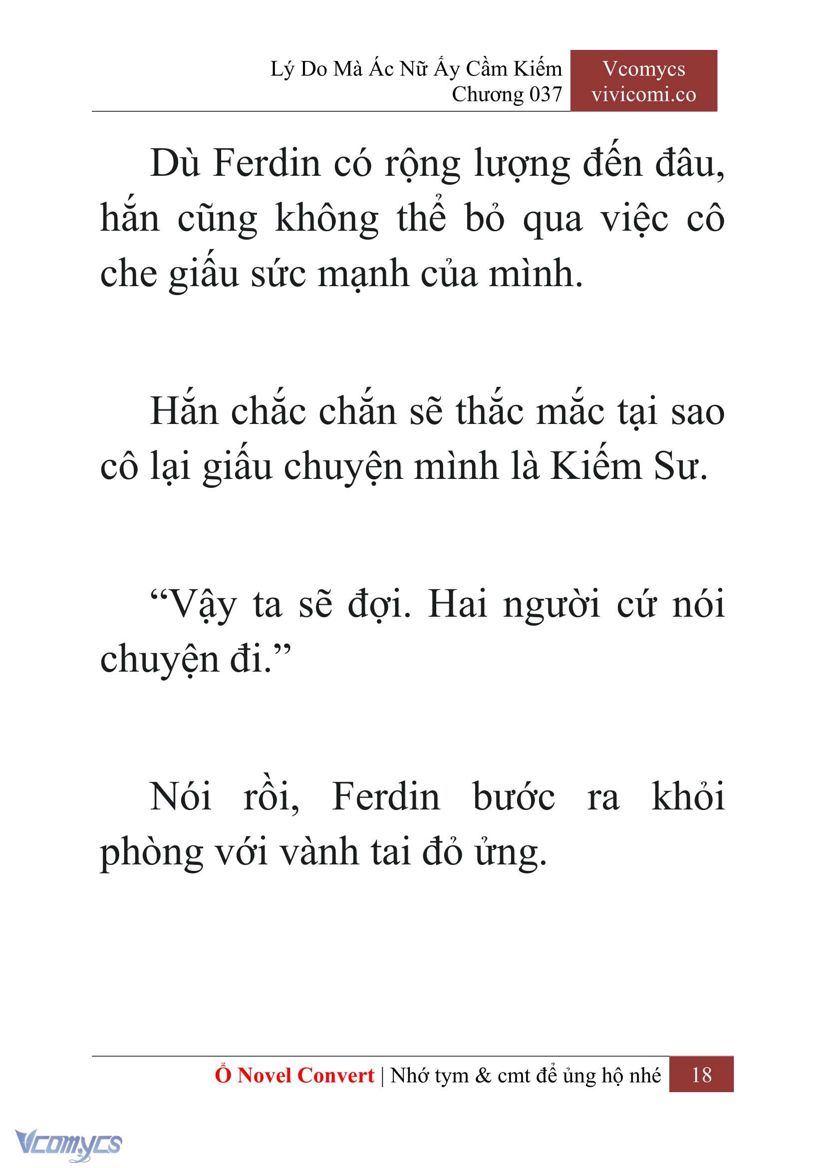 [Novel] Lý Do Mà Ác Nữ Ấy Cầm Kiếm Chapter 37 - Trang 21