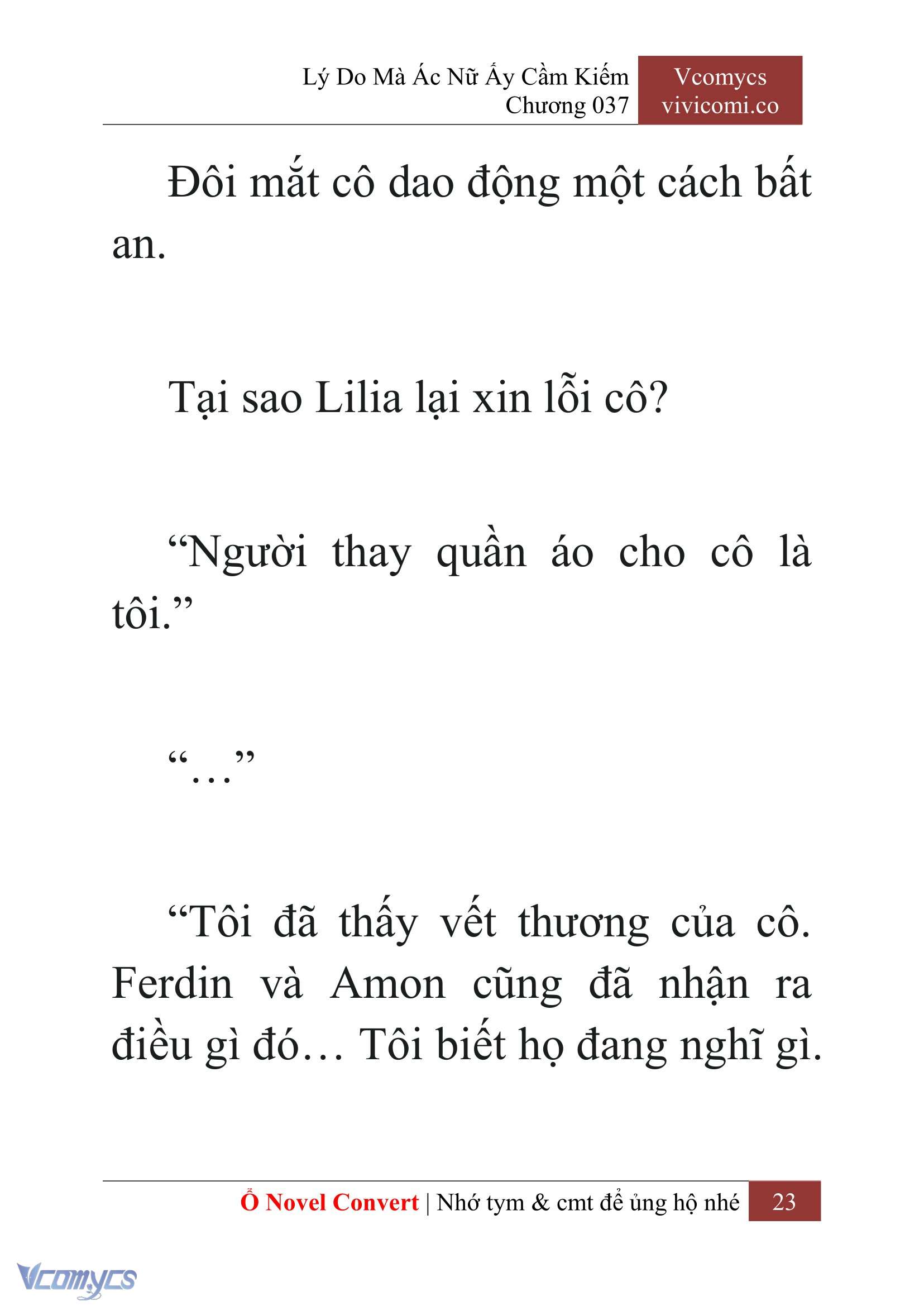 [Novel] Lý Do Mà Ác Nữ Ấy Cầm Kiếm Chapter 37 - Trang 26