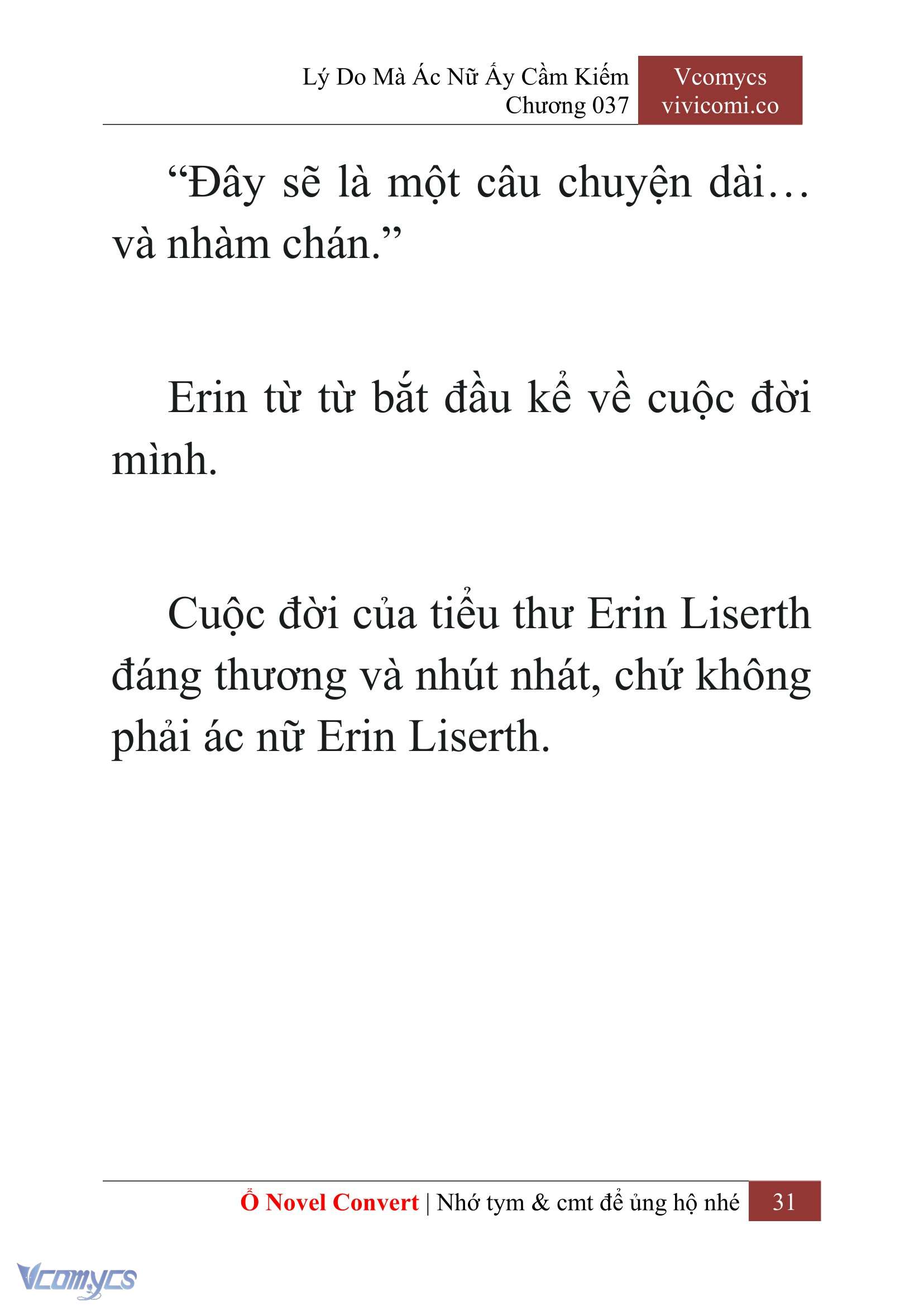 [Novel] Lý Do Mà Ác Nữ Ấy Cầm Kiếm Chapter 37 - Trang 34