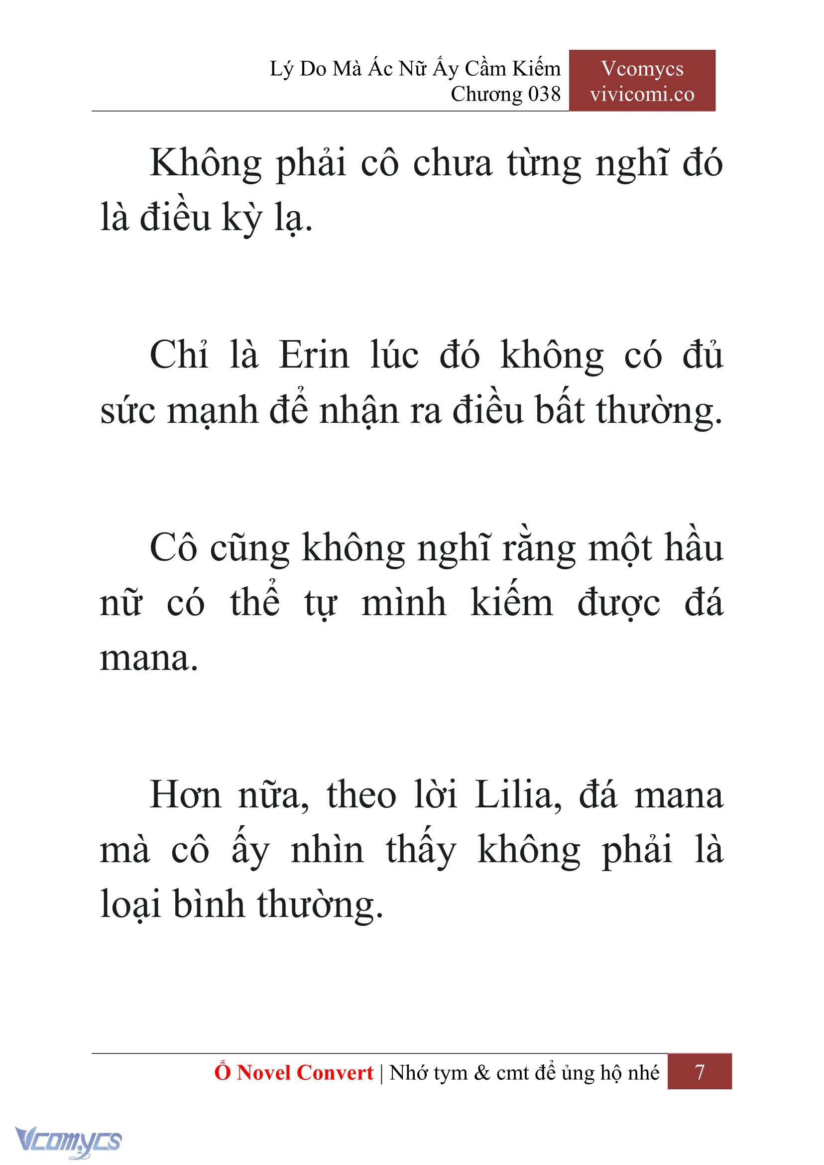 [Novel] Lý Do Mà Ác Nữ Ấy Cầm Kiếm Chapter 38 - Trang 10