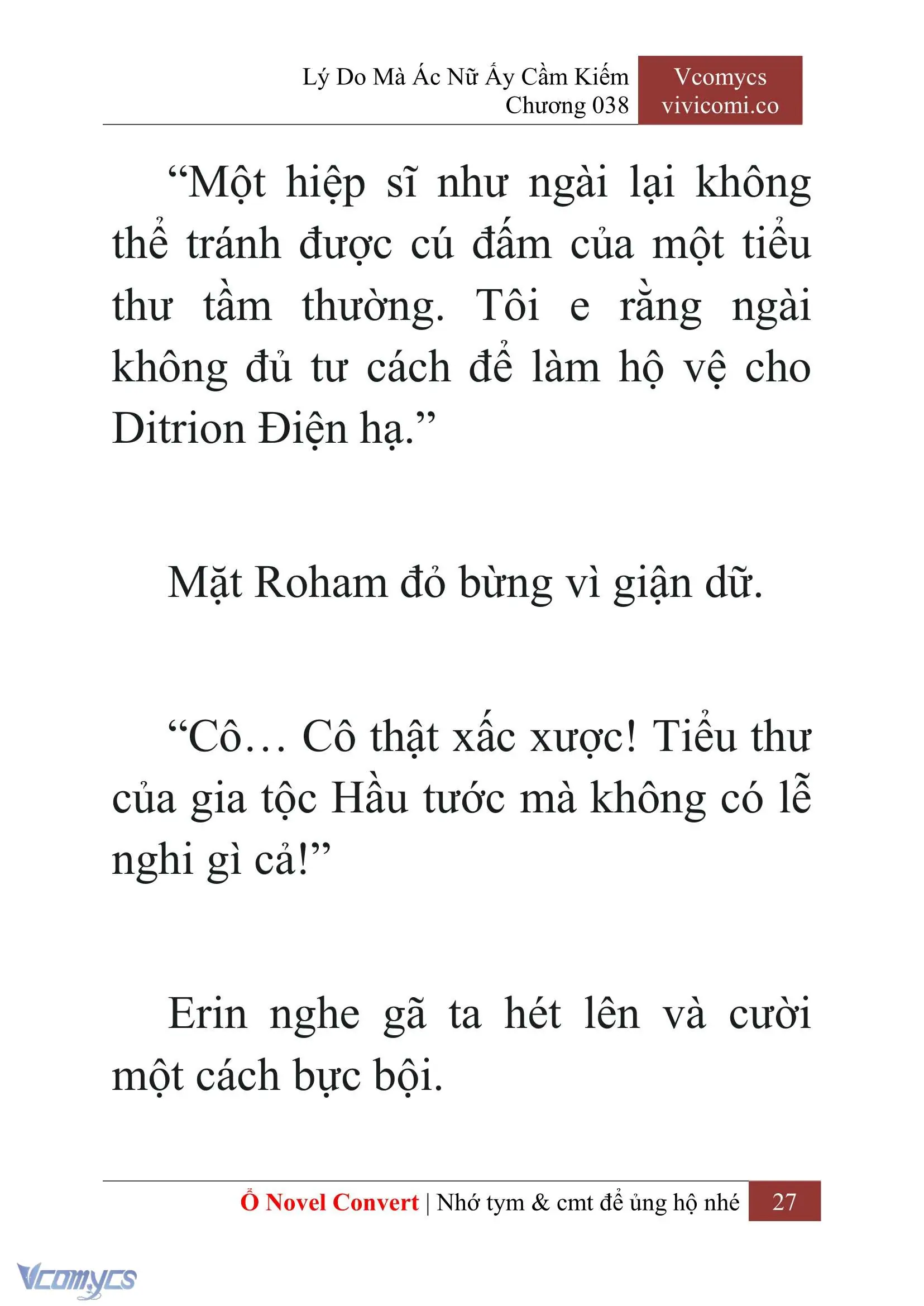 [Novel] Lý Do Mà Ác Nữ Ấy Cầm Kiếm Chapter 38 - Trang 30