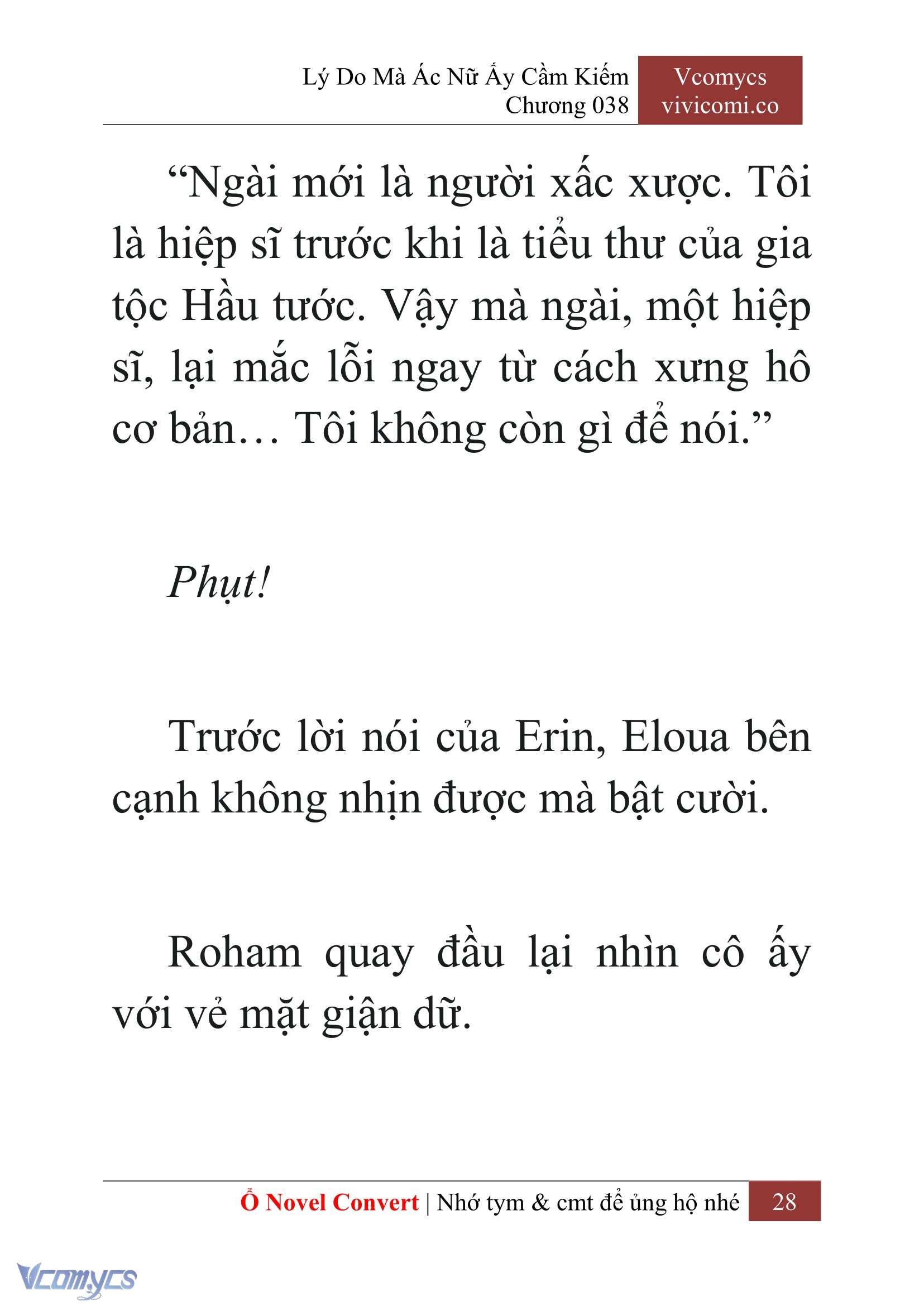 [Novel] Lý Do Mà Ác Nữ Ấy Cầm Kiếm Chapter 38 - Trang 31