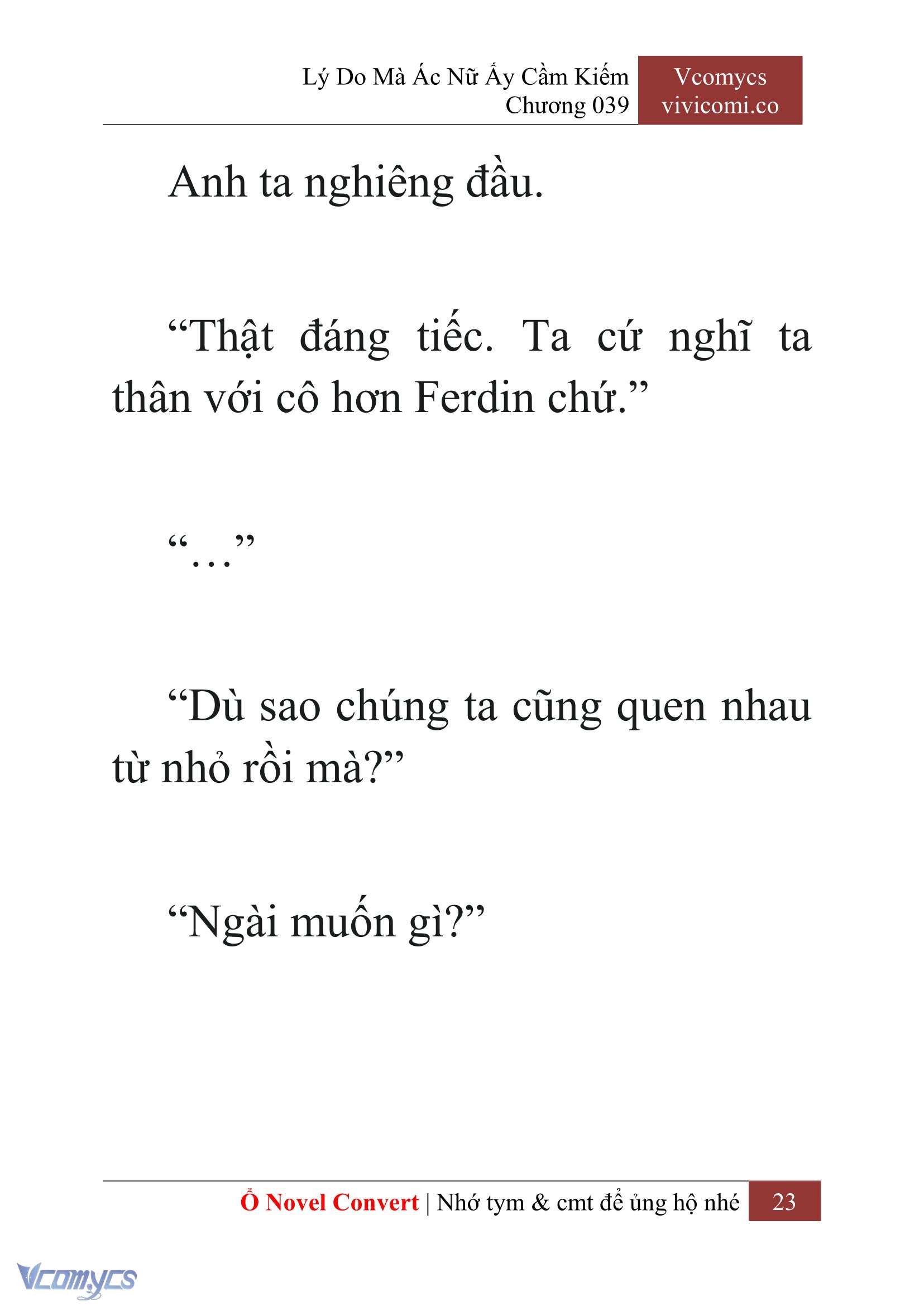 [Novel] Lý Do Mà Ác Nữ Ấy Cầm Kiếm Chapter 39 - Trang 26
