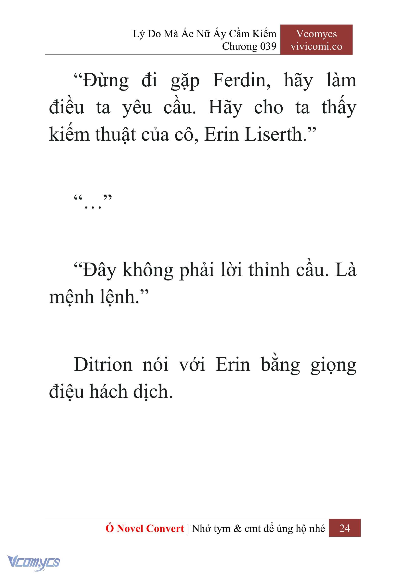 [Novel] Lý Do Mà Ác Nữ Ấy Cầm Kiếm Chapter 39 - Trang 27