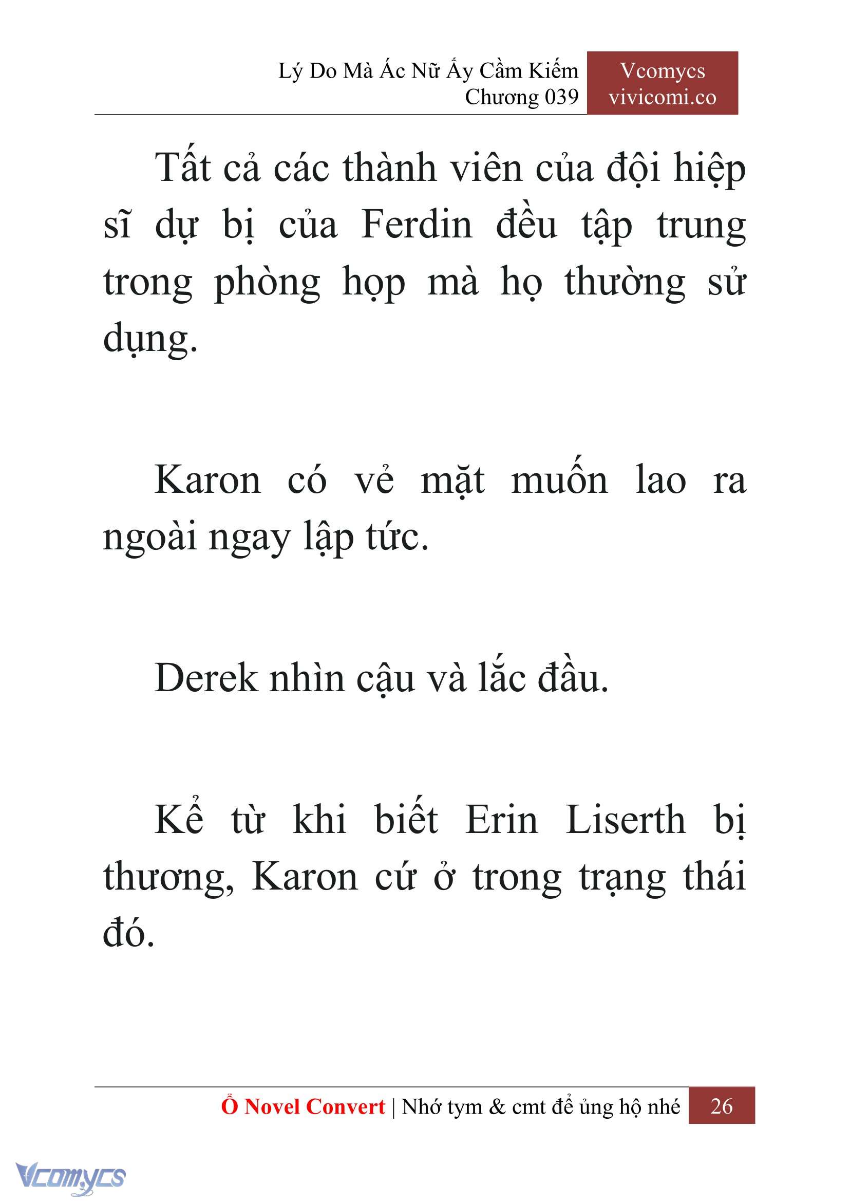 [Novel] Lý Do Mà Ác Nữ Ấy Cầm Kiếm Chapter 39 - Trang 29