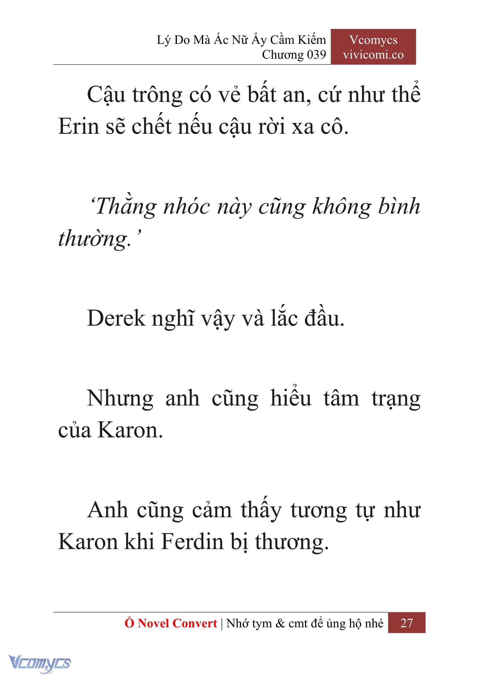 [Novel] Lý Do Mà Ác Nữ Ấy Cầm Kiếm Chapter 39 - Trang 30