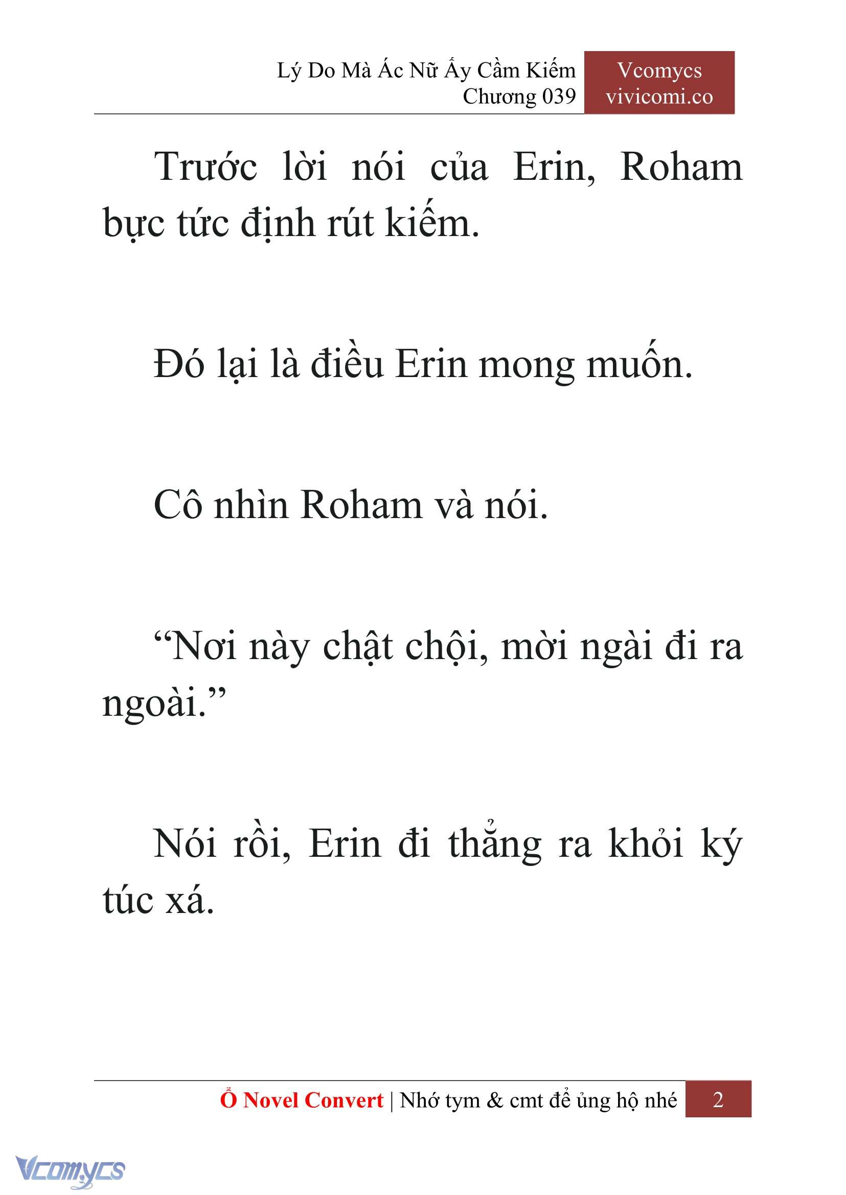 [Novel] Lý Do Mà Ác Nữ Ấy Cầm Kiếm Chapter 39 - Trang 5