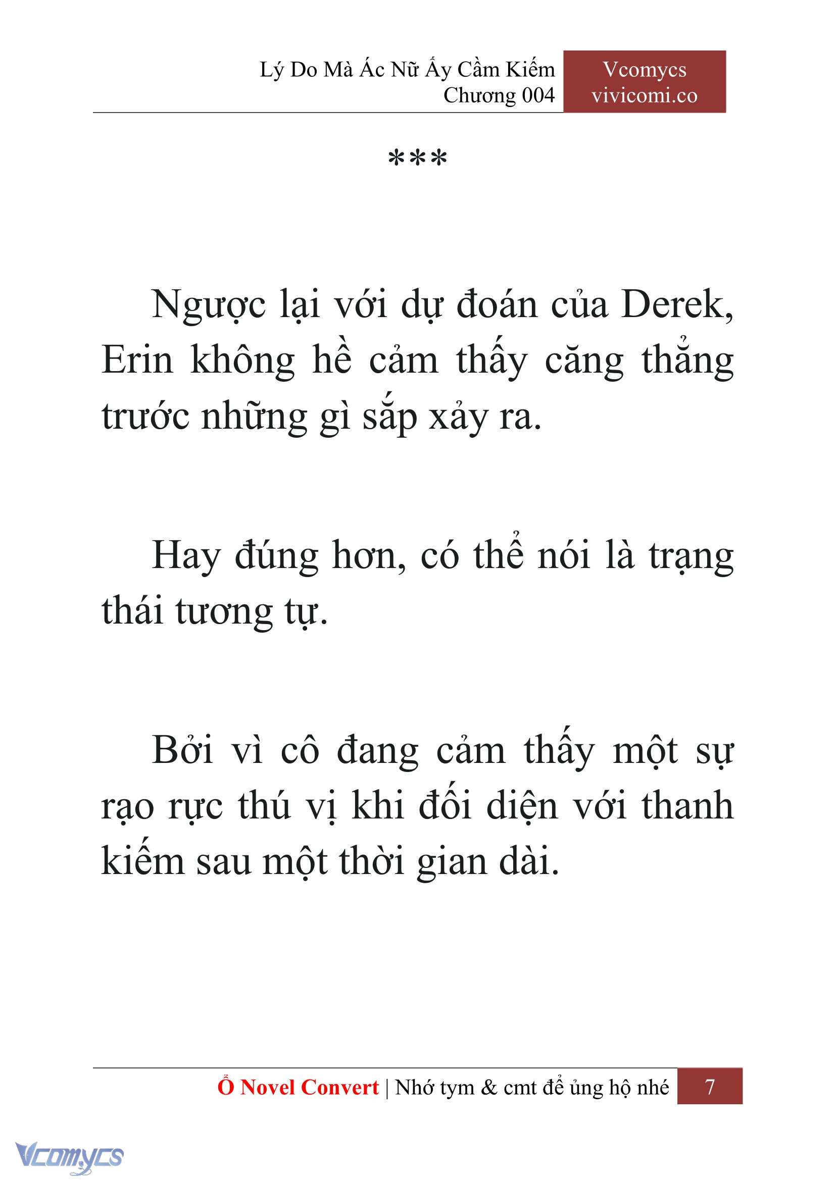 [Novel] Lý Do Mà Ác Nữ Ấy Cầm Kiếm Chapter 4 - Trang 10