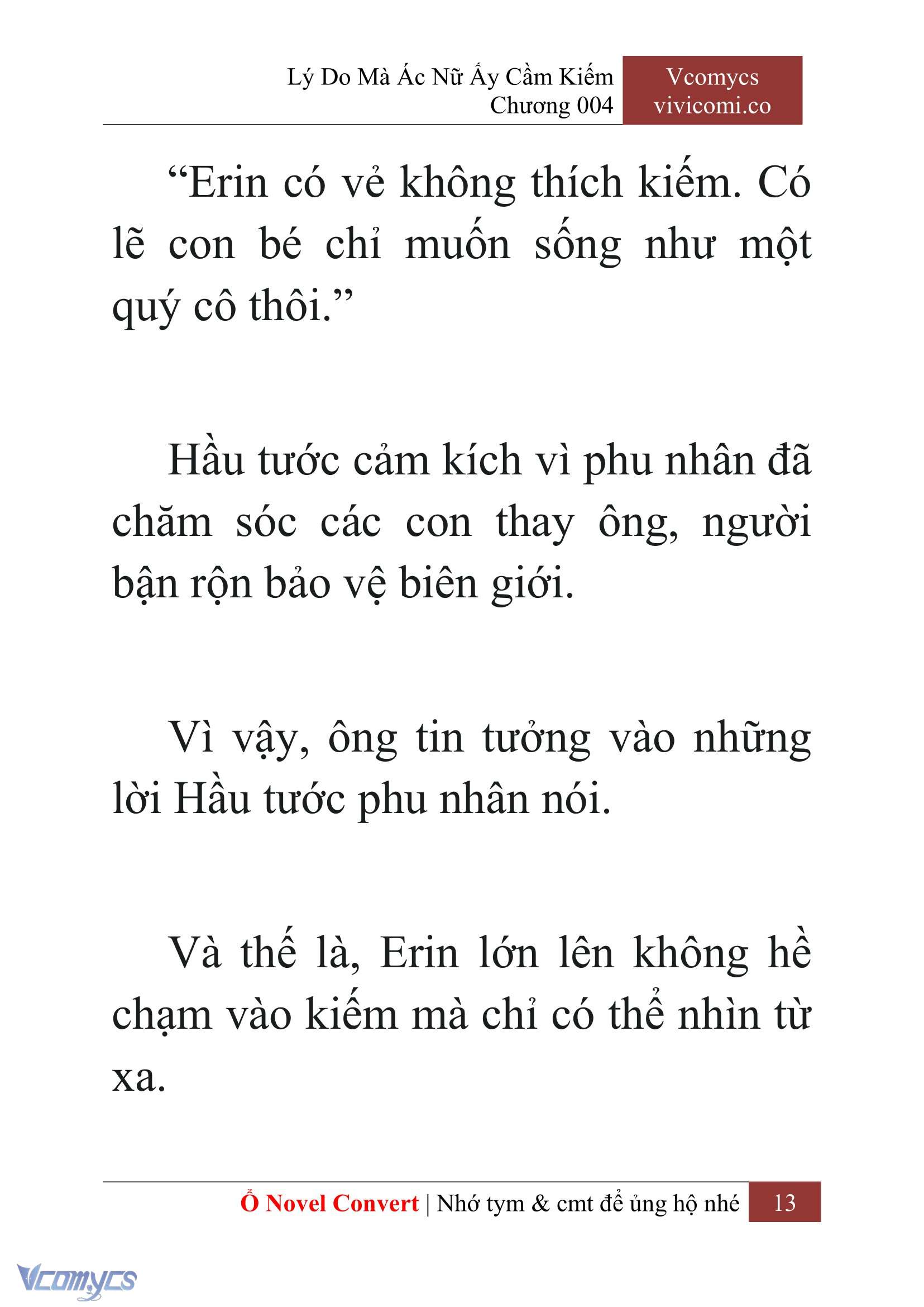 [Novel] Lý Do Mà Ác Nữ Ấy Cầm Kiếm Chapter 4 - Trang 16