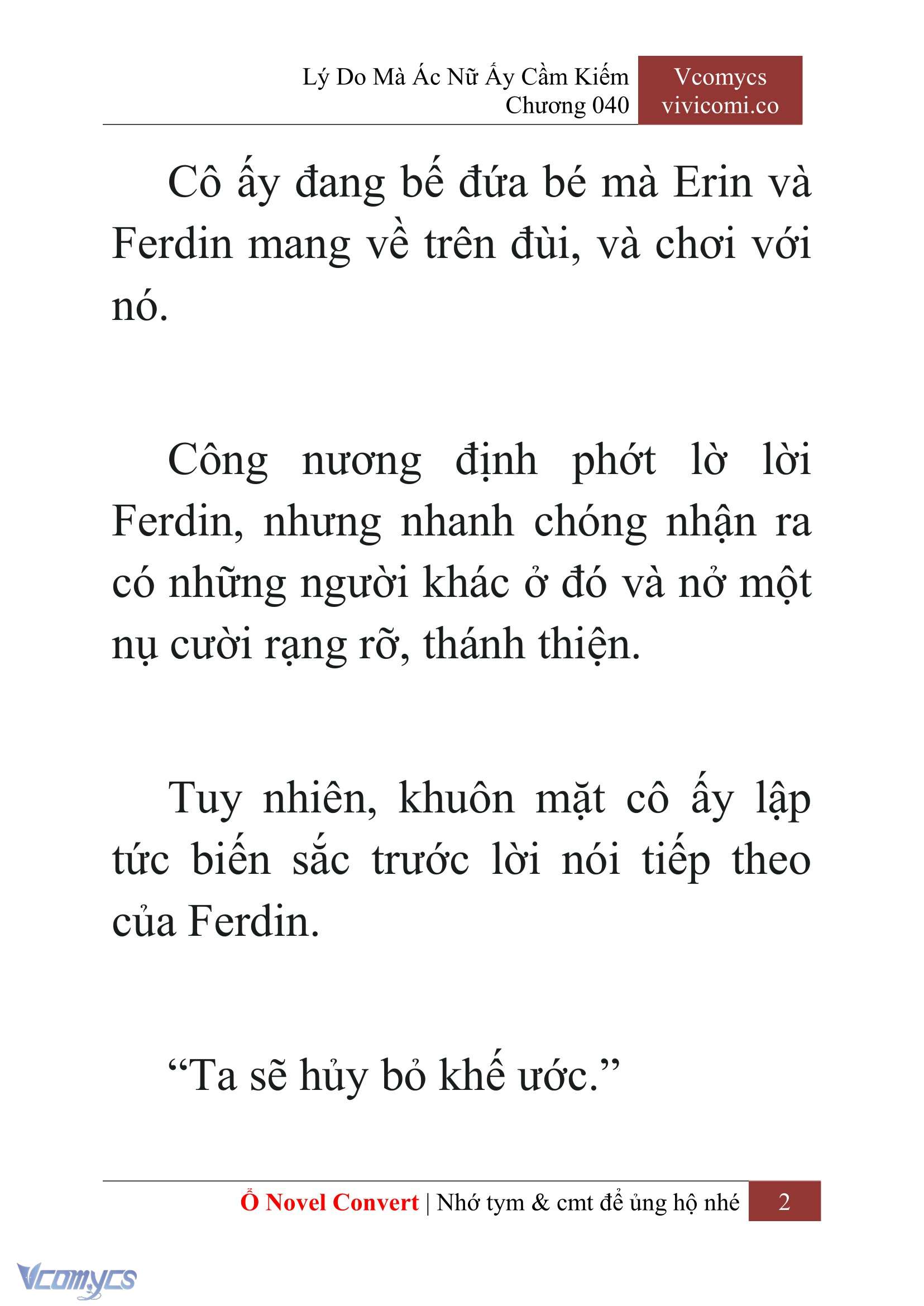 [Novel] Lý Do Mà Ác Nữ Ấy Cầm Kiếm Chapter 40 - Trang 5