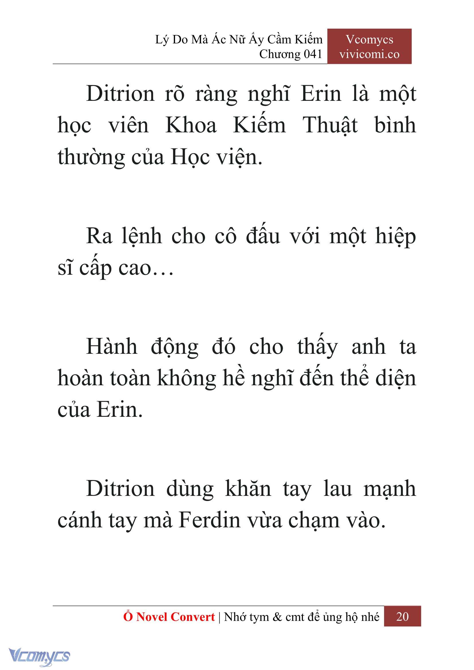 [Novel] Lý Do Mà Ác Nữ Ấy Cầm Kiếm Chapter 41 - Trang 23